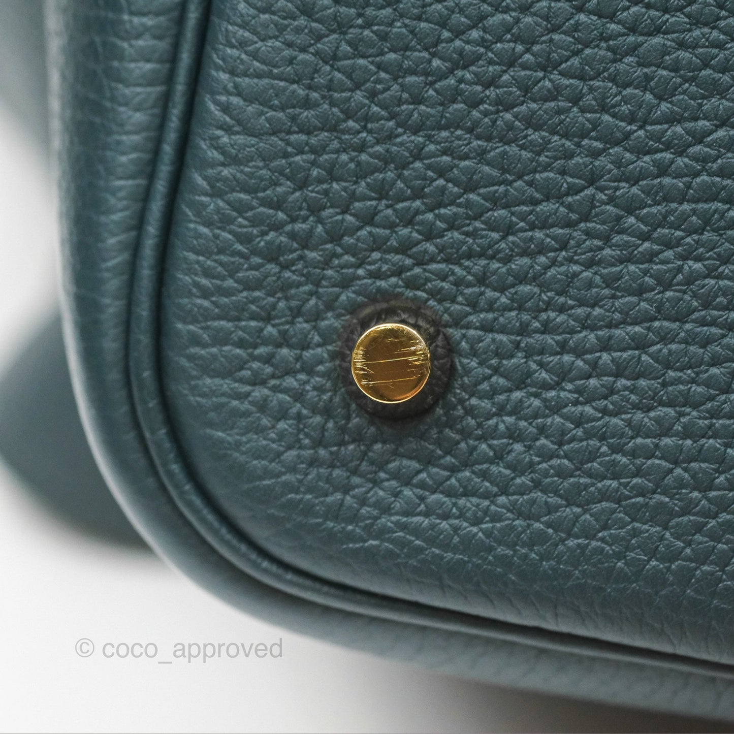 Hermès Picotin 22 Vert Cypress 6O Clemence Gold Hardware