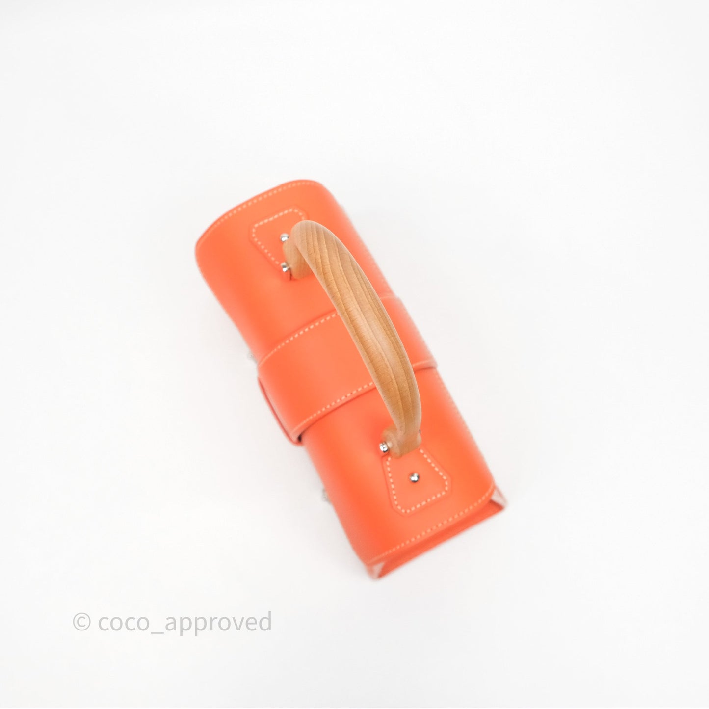 Goyard Saïgon Structuré Mini Bag Orange Goyardine Canvas
