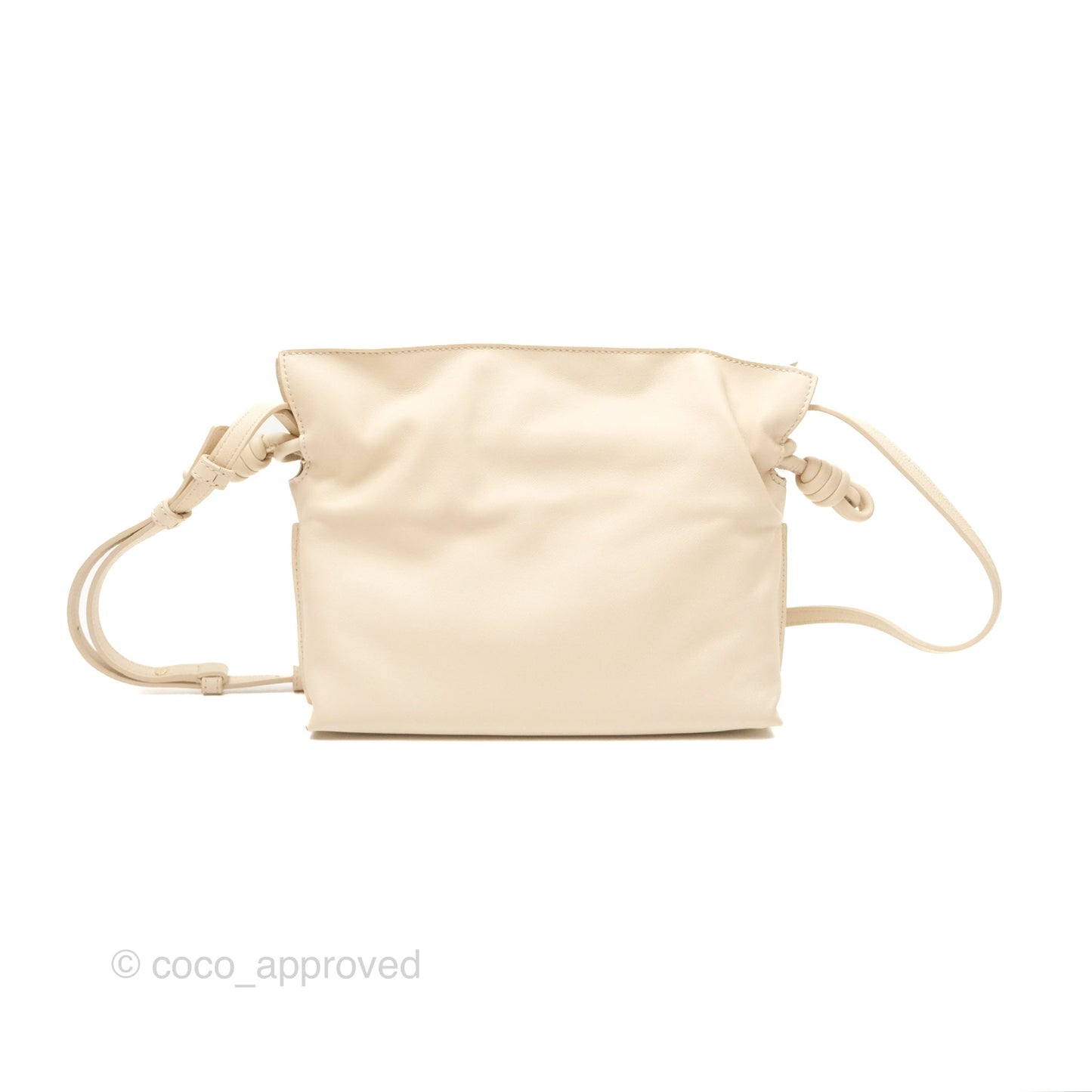 Loewe Mini Nappa Flamenco Clutch Angora