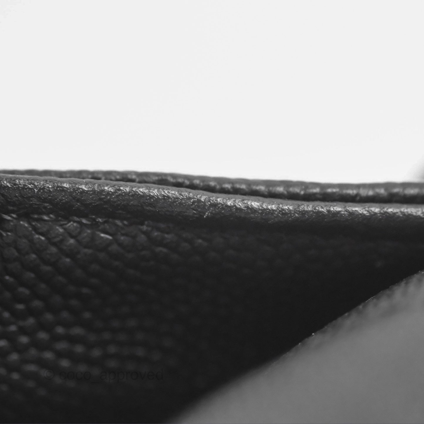 Chanel Quilted Large Business Affinity Flap Black Caviar Gold Hardware