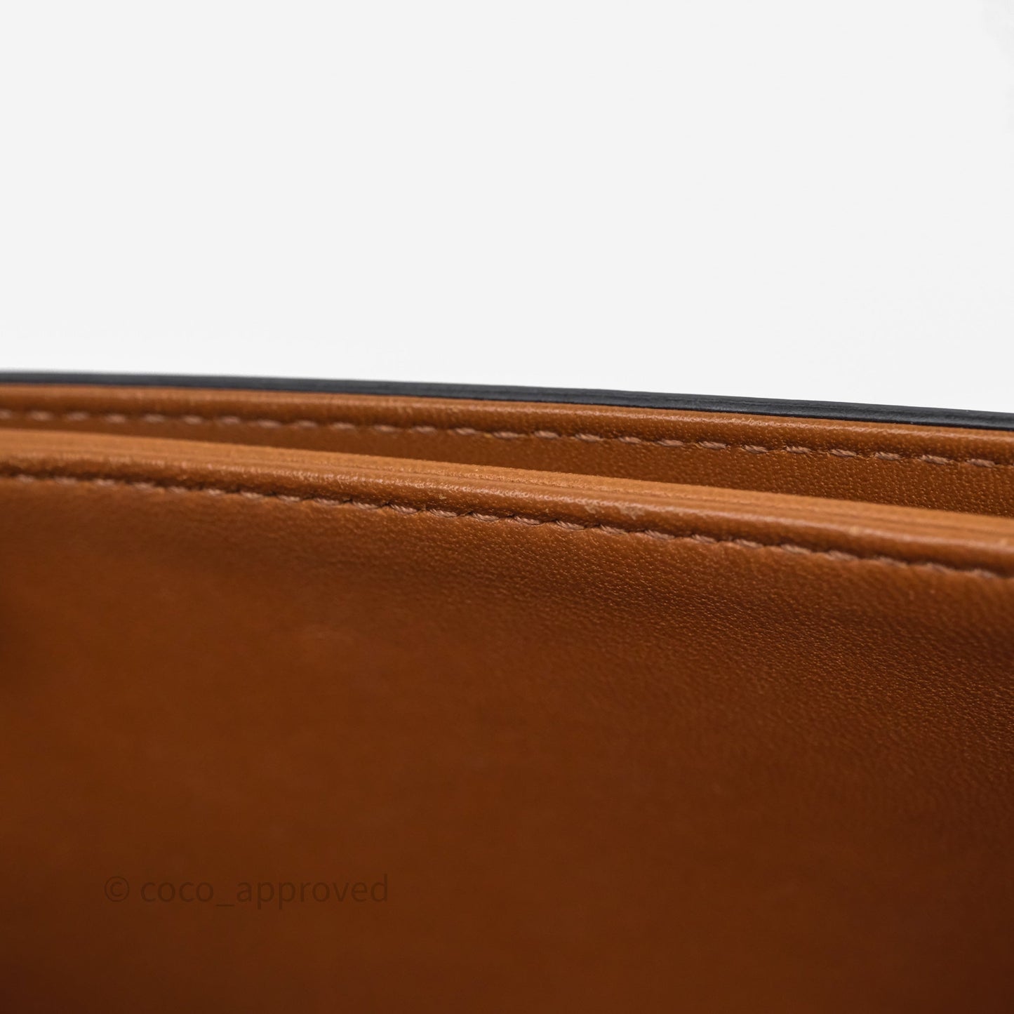 Celine Teen Triomphe Bag Triomphe Canvas Tan Calfskin