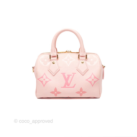 Louis Vuitton Speedy Bandoulière 20 Monogram Degrade Rose Pink