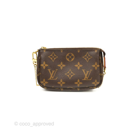 Louis Vuitton Monogram Canvas Mini Pochette Accessories
