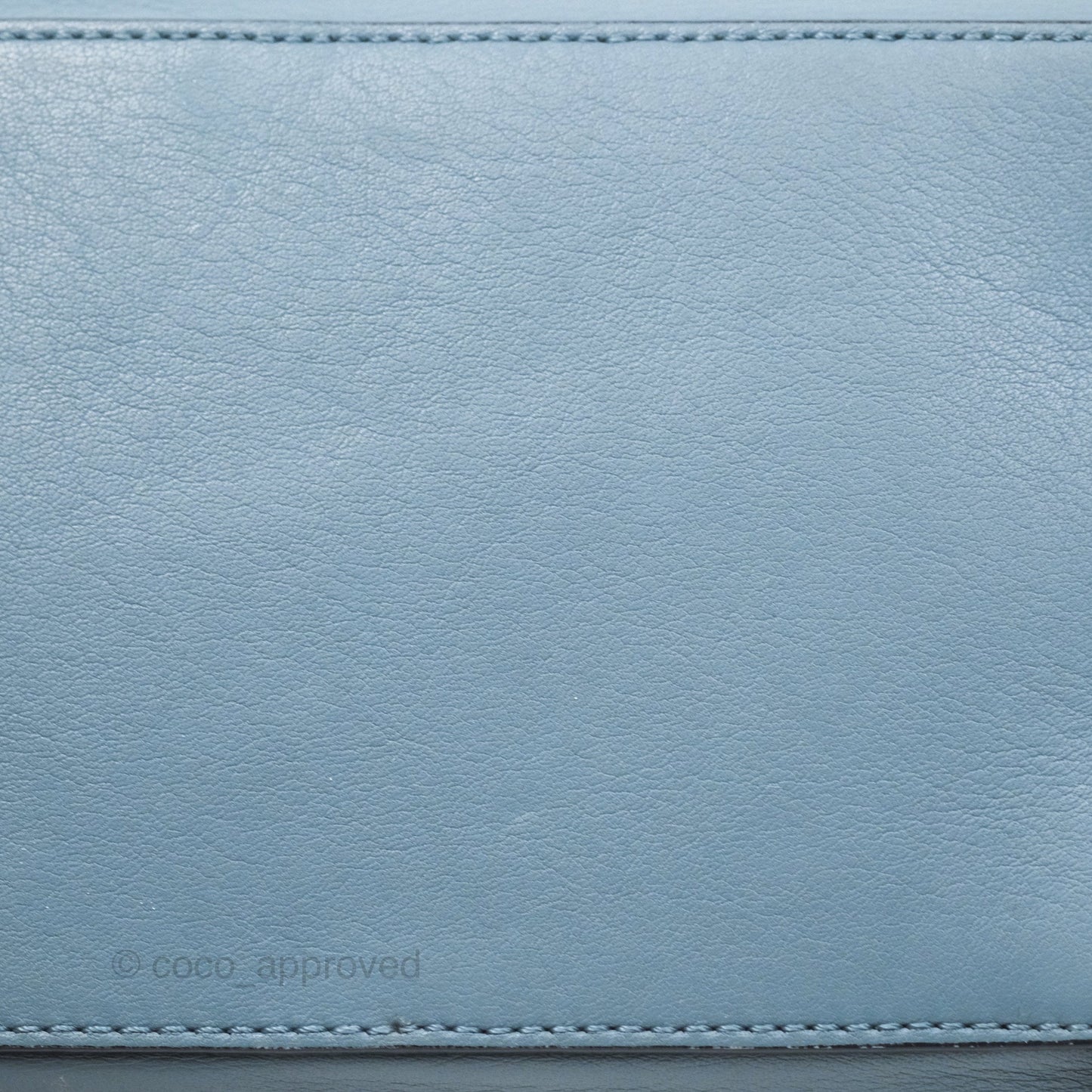 Loewe Medium Puzzle Bag Blue Calfskin Silver Hardware