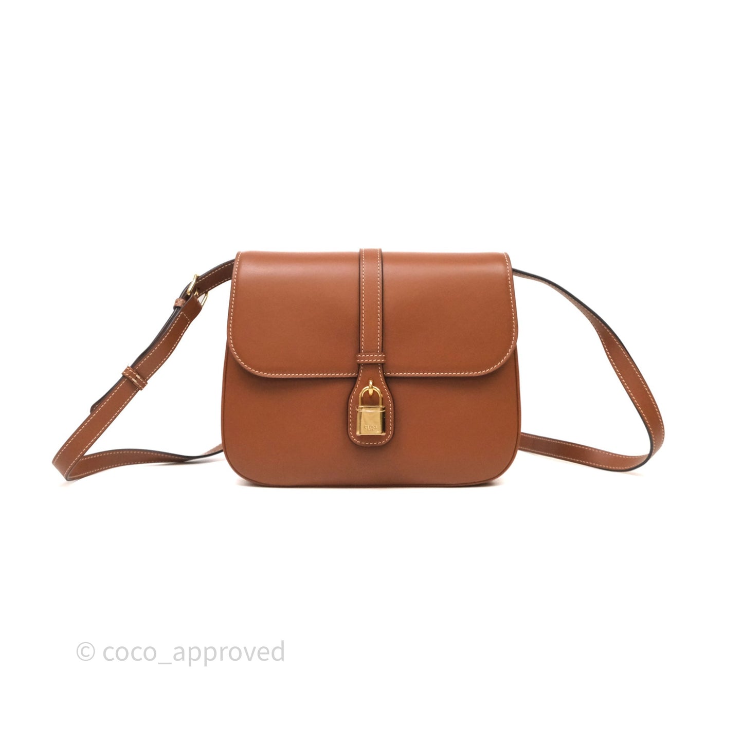 Celine Medium Tabou Tan Smooth Calfskin