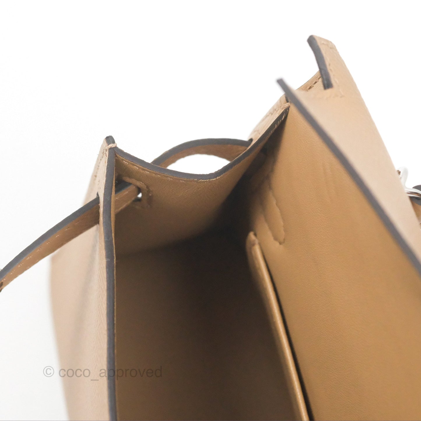 Hermès Mini Kelly II Chai 0M Epsom Palladium Hardware