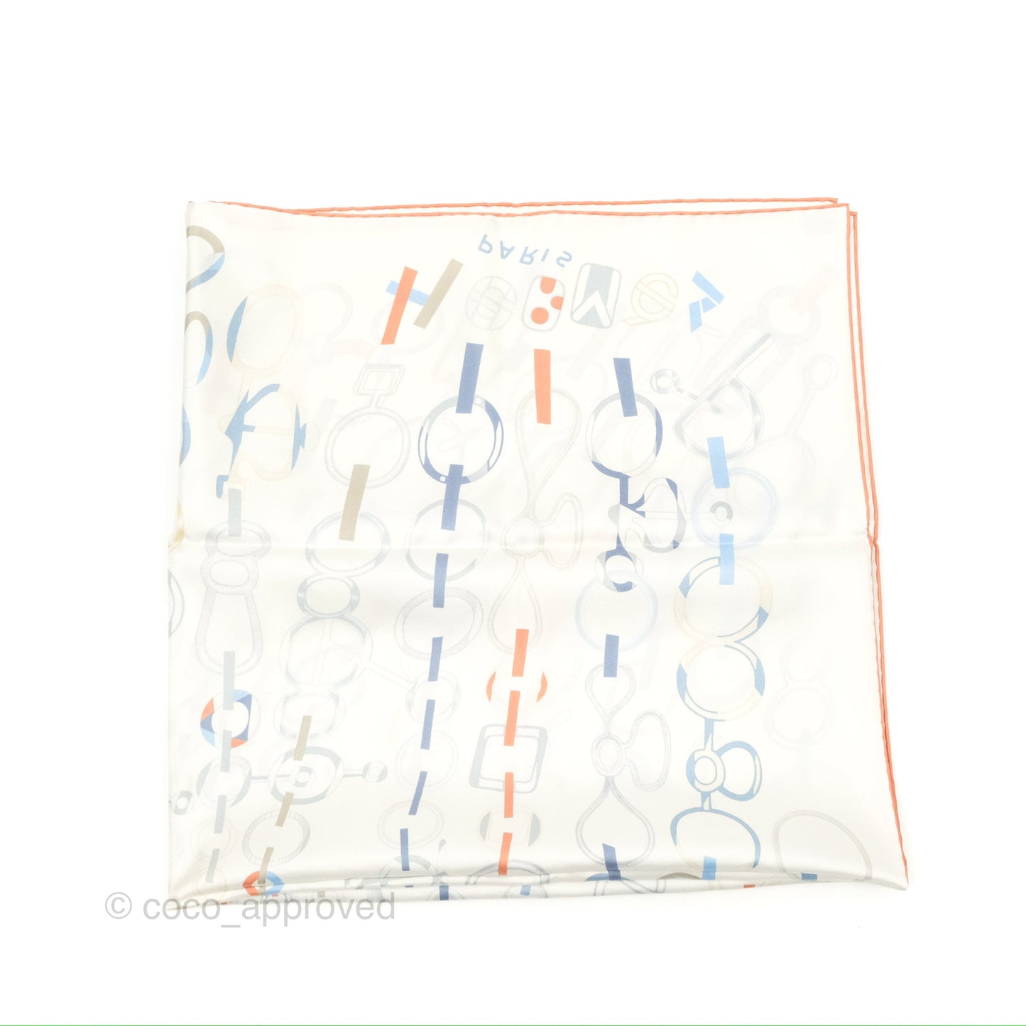 Hermès Do Re Boucles Scarf 90