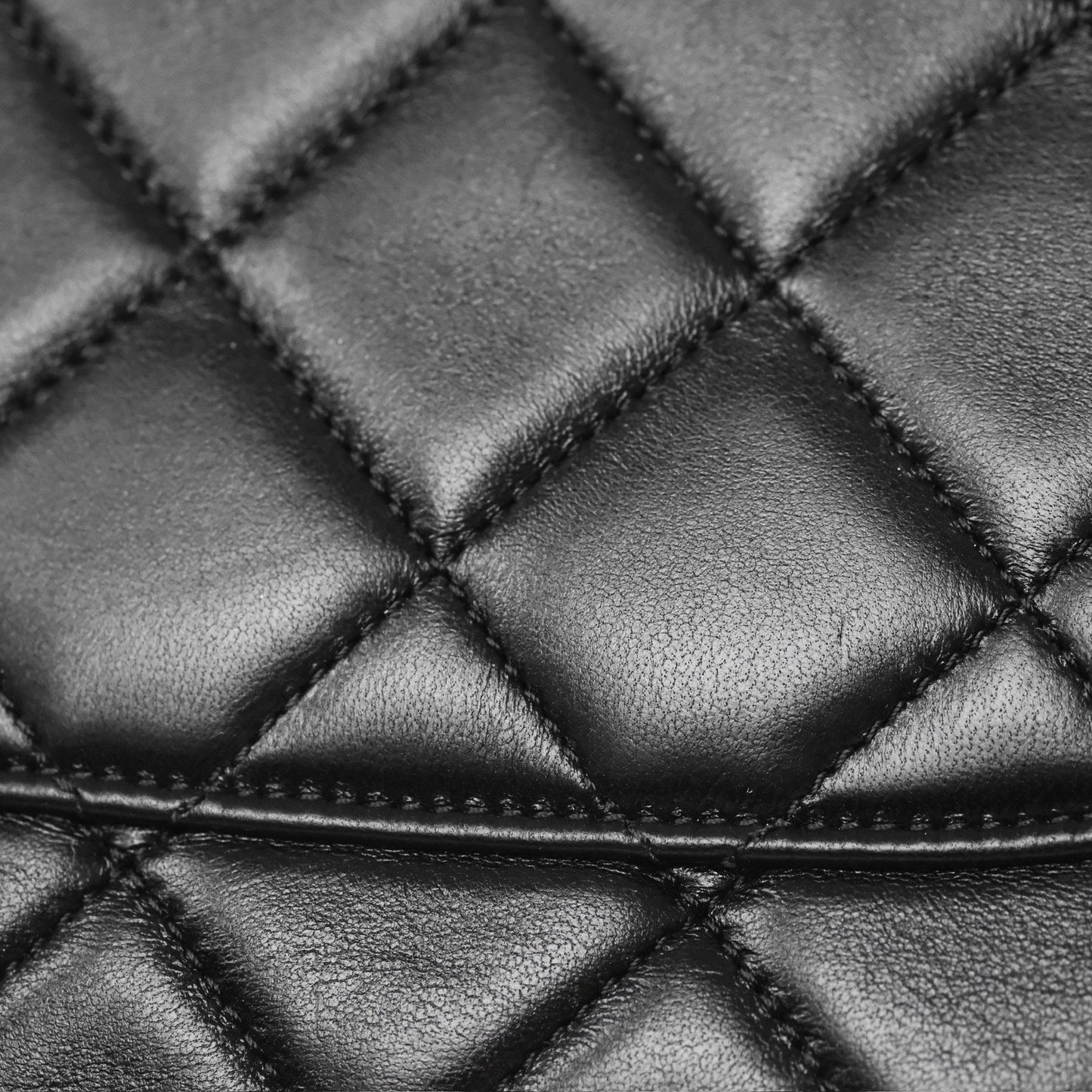 Chanel Small Trendy CC Black Lambskin Gold Hardware