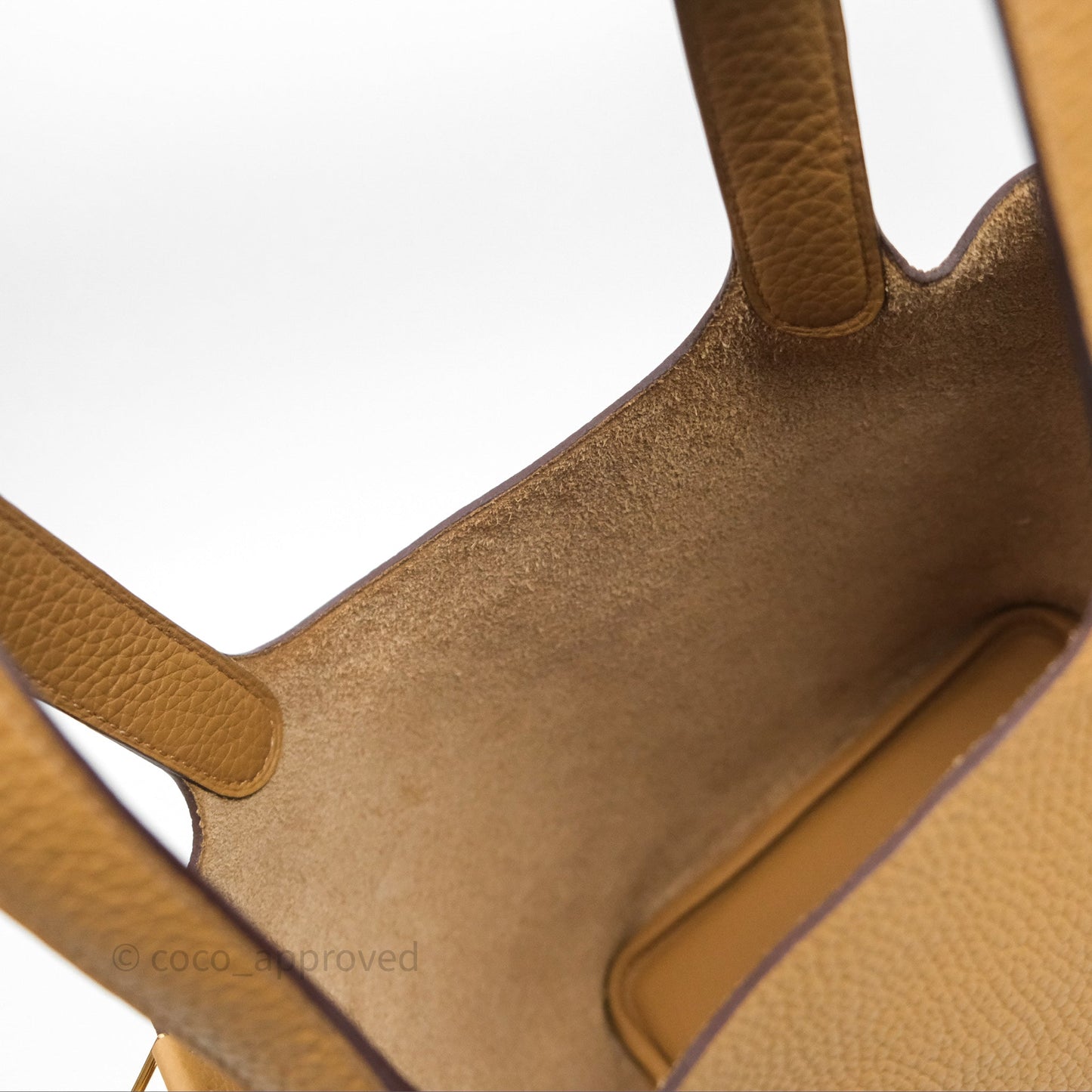 Hermès Picotin Lock 18 Biscuit 48 Clemence Gold Hardware