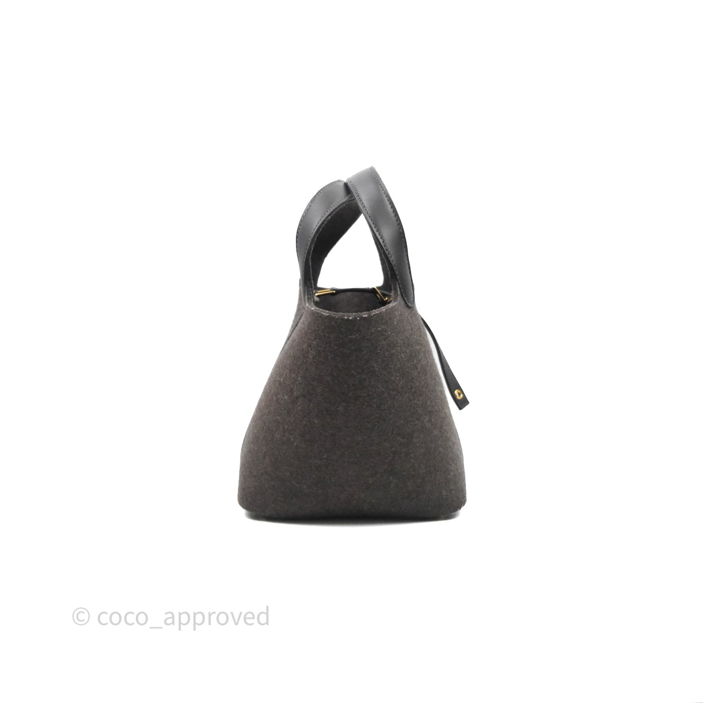Hermès Picotin 18 Ebene 46 Wool Feutre Swift Gold Hardware
