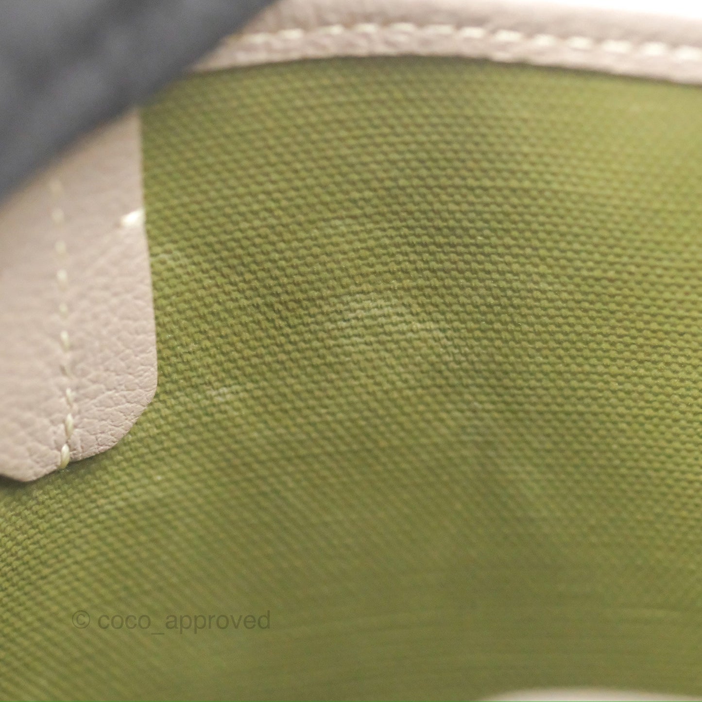 Goyard Poitiers Claire Voie Tote Canvas Khaki