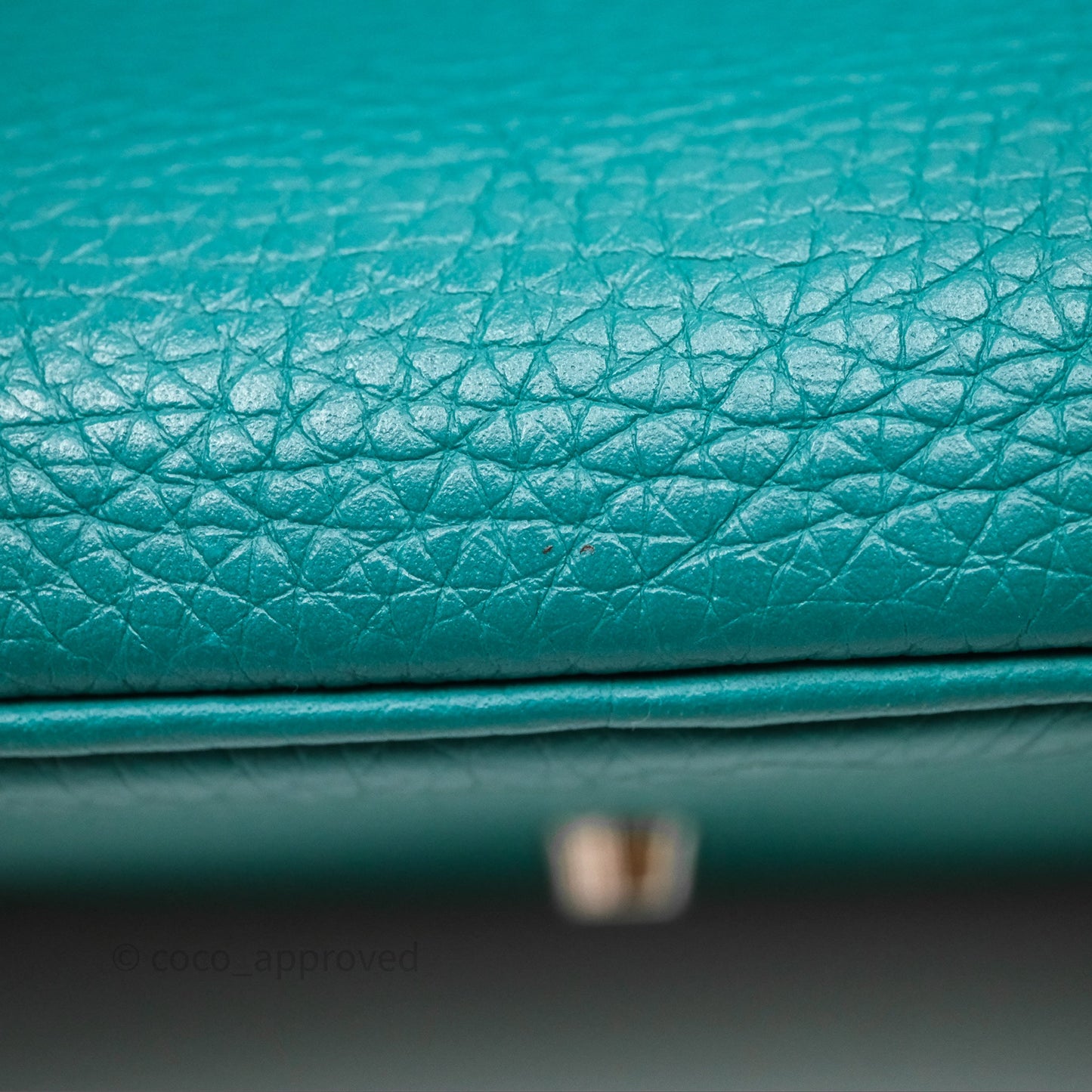 Hermès Lindy 26 Vert Verone U1 Clemence Palladium Hardware