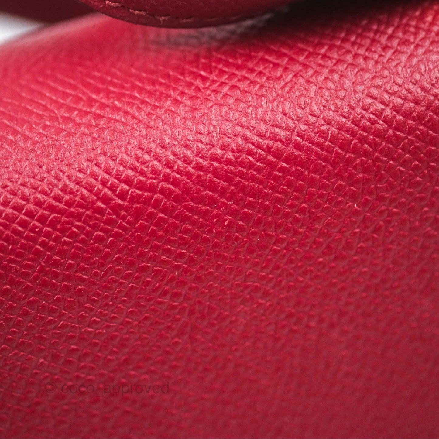 Hermès Constance Mini 18cm Rouge Grenat K1 Epsom Gold Hardware