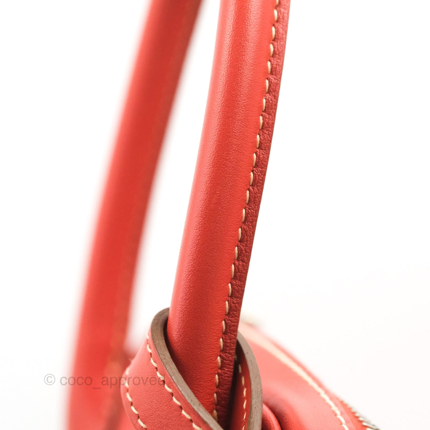 Hermès Lindy 30 Sanguine 9M Swift Palladium Hardware