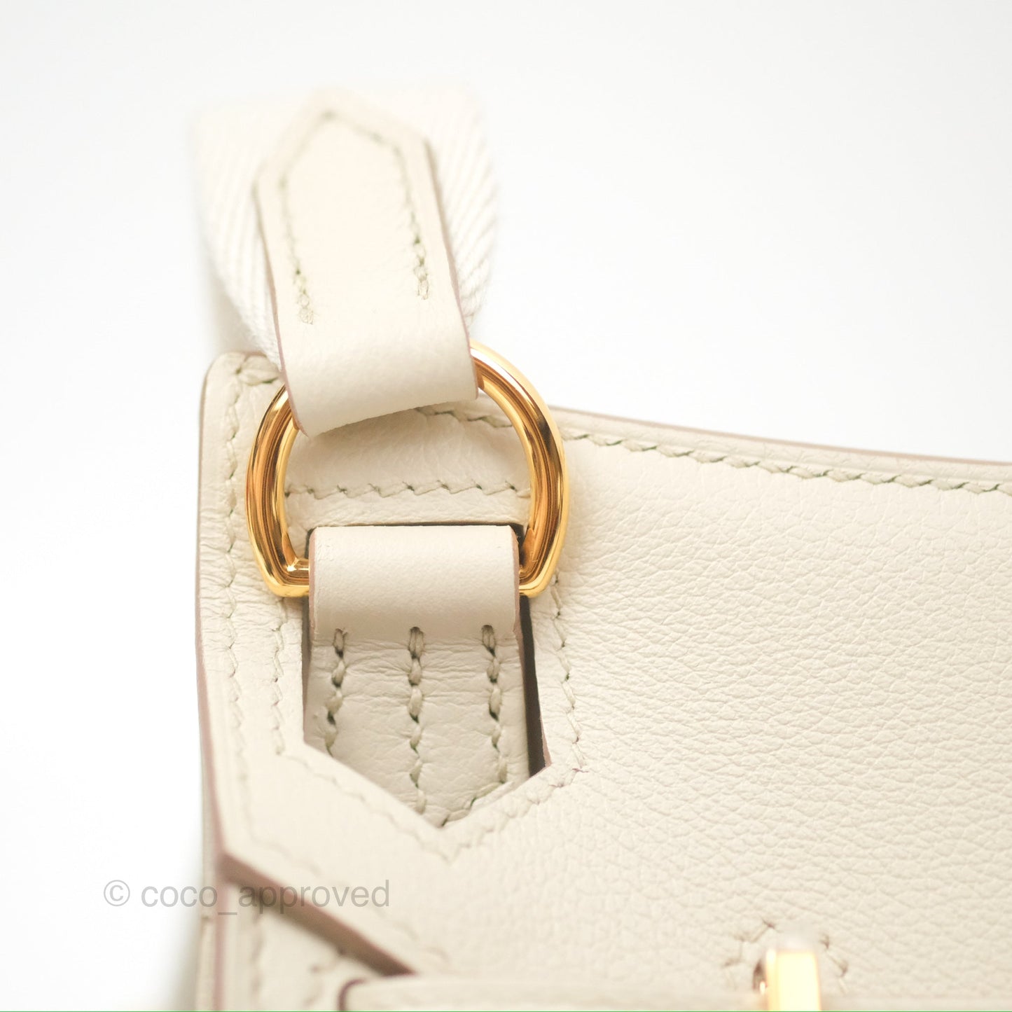Hermès Mini Jypsiere Beton Evercolor Gold Hardware