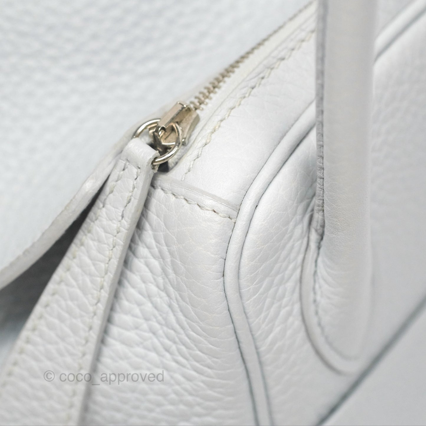 Hermès Lindy 26 Blue Glacier 8U Taurillon Clemence Palladium Hardware