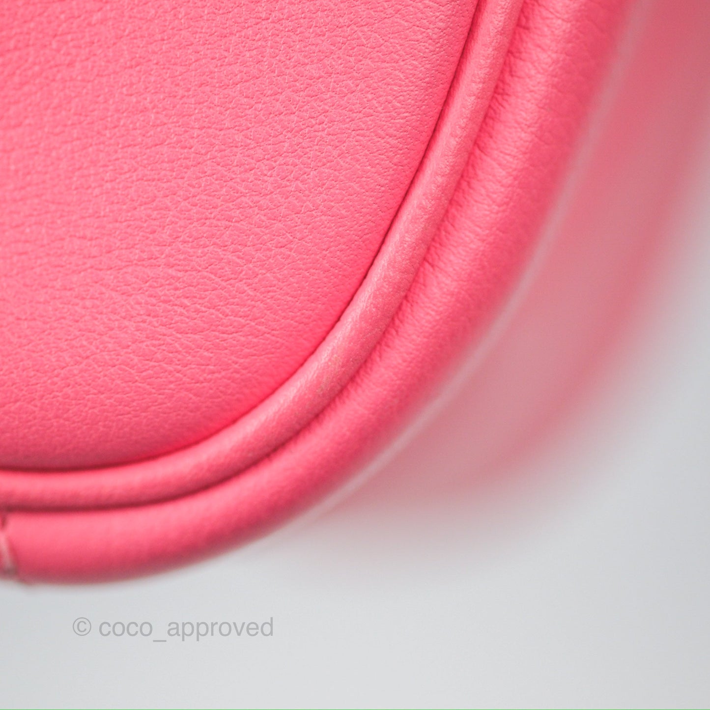 Hermès Lindy 26 Rose Azalee Evercolor Palladium Hardware
