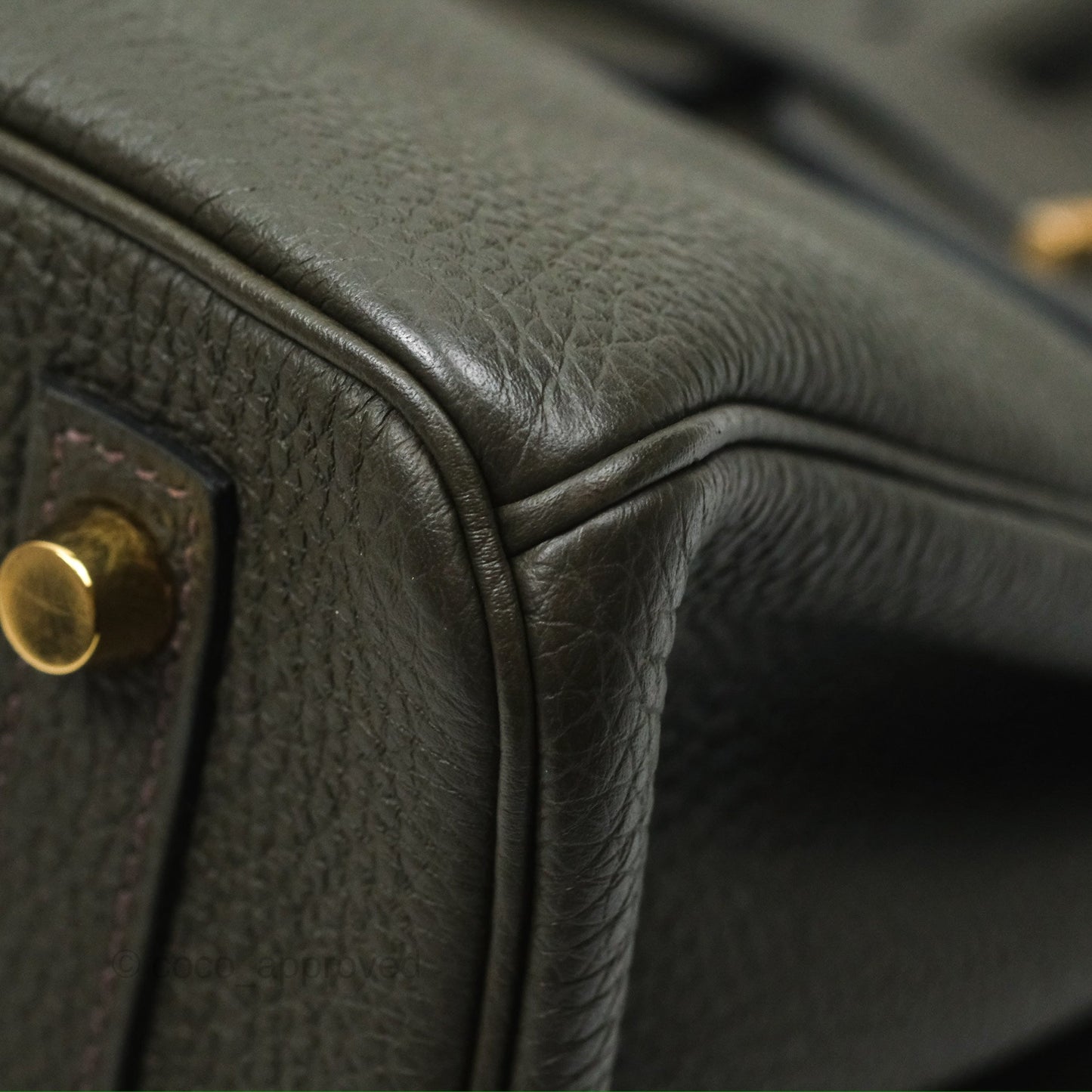 Hermès Birkin 30 Vert de Gris C6 Togo Gold Hardware