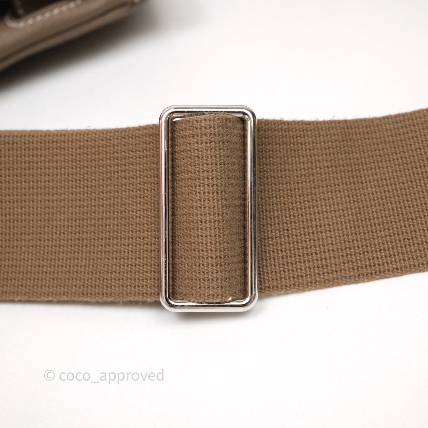Hermès Hac a Dos PM Backpack Etoupe 18 Togo Palladium Hardware