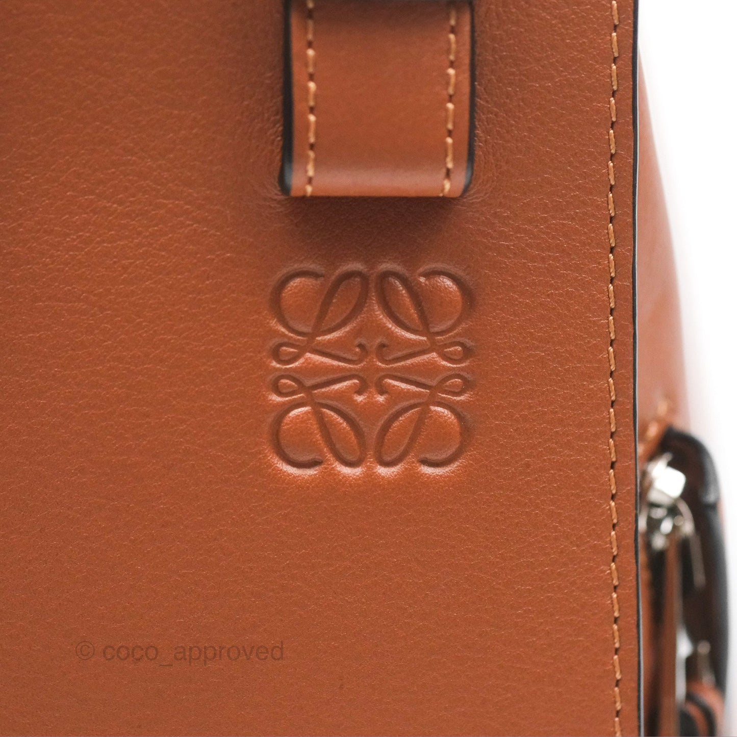 Loewe Hammock Small Shoulder Bag Tan