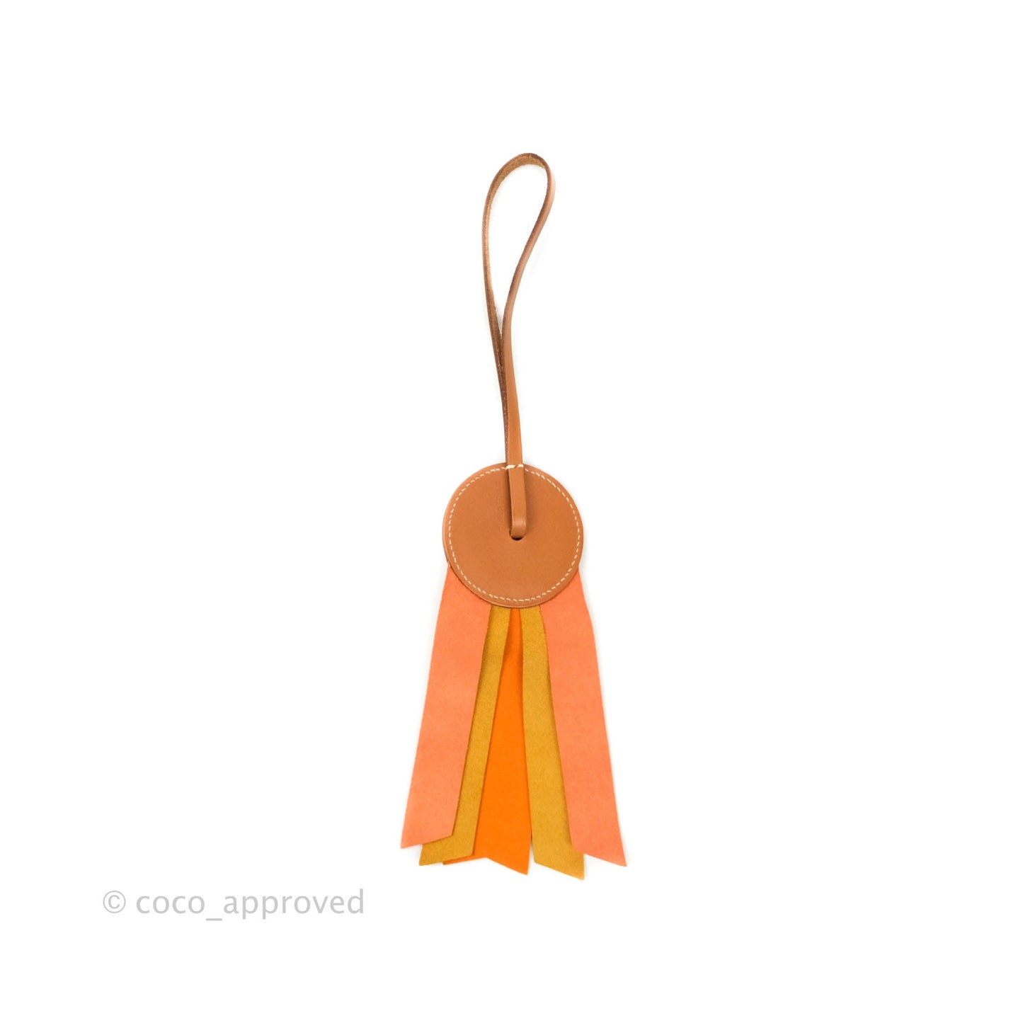 Hermès Paddock Flot Leather Bag Charm