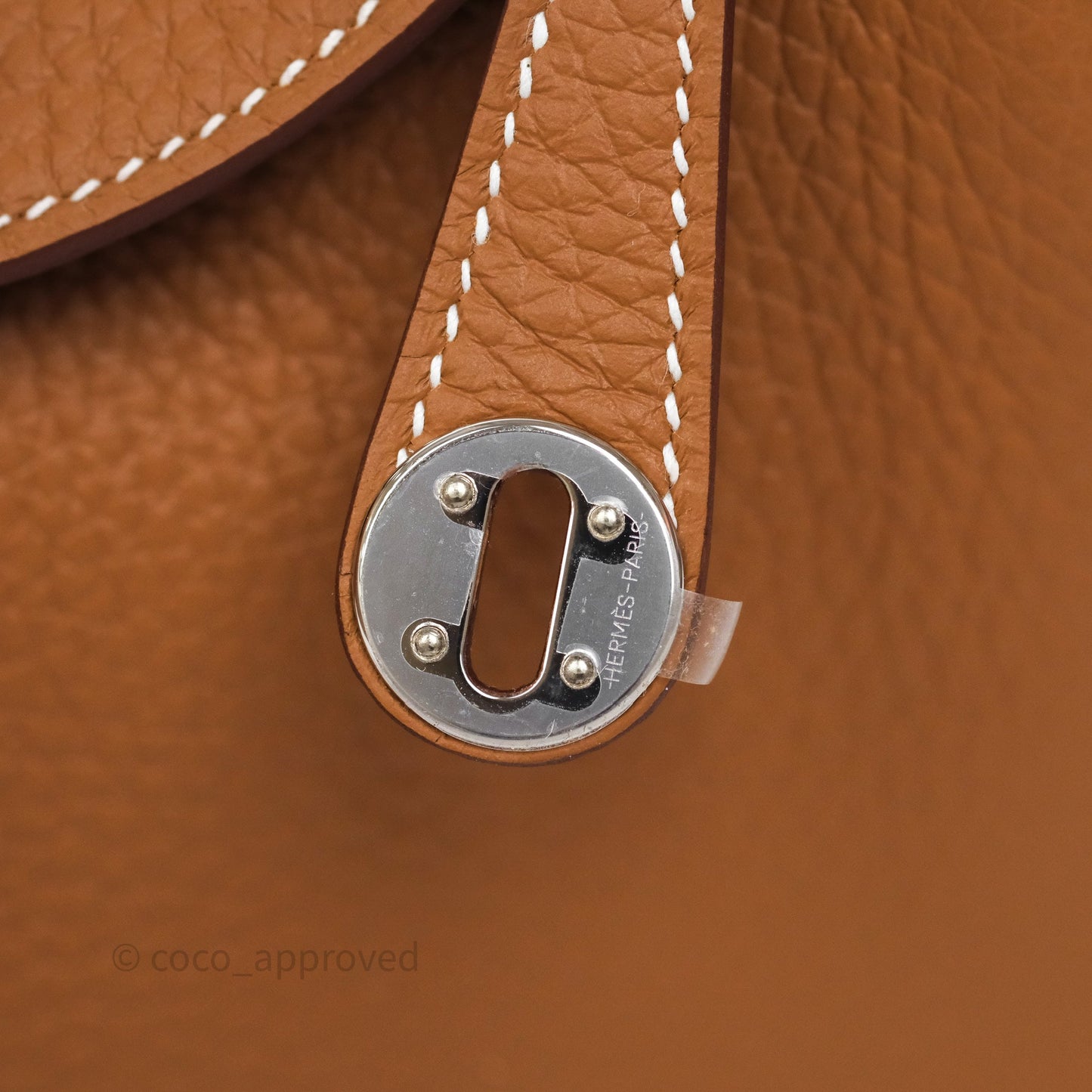 Hermès Mini Lindy II 20 Gold 37 Clemence Gold Hardware
