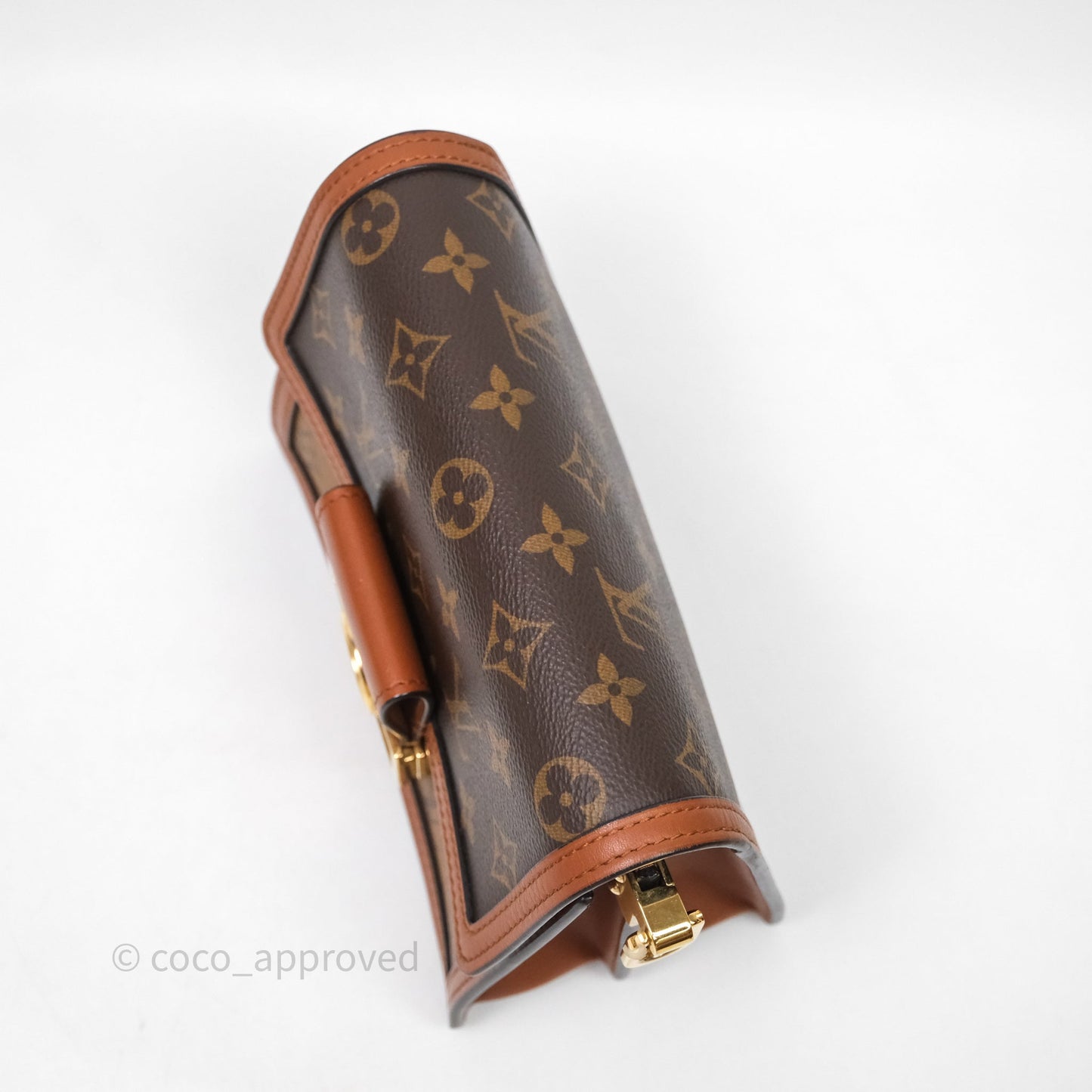 Louis Vuitton Mini Dauphine Monogram Tan Calfskin