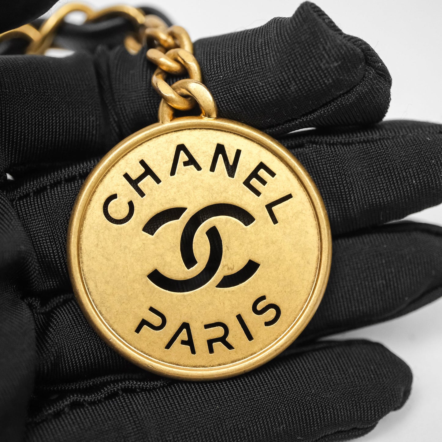Chanel 22 Small Black Calfskin Aged Gold Hardware