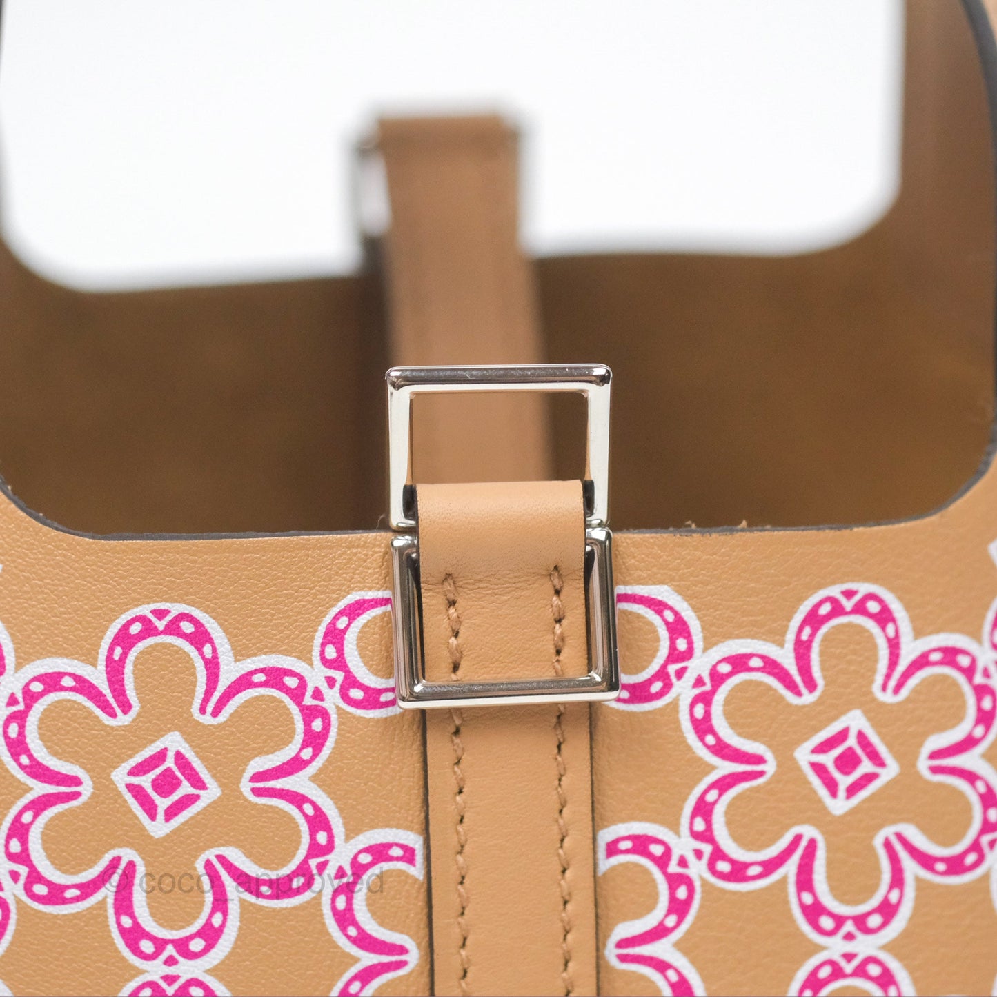 Hermes Micro Picotin 14 Lucky Daisy Chai 0M/Rose 5T Swift Palladium Hardware