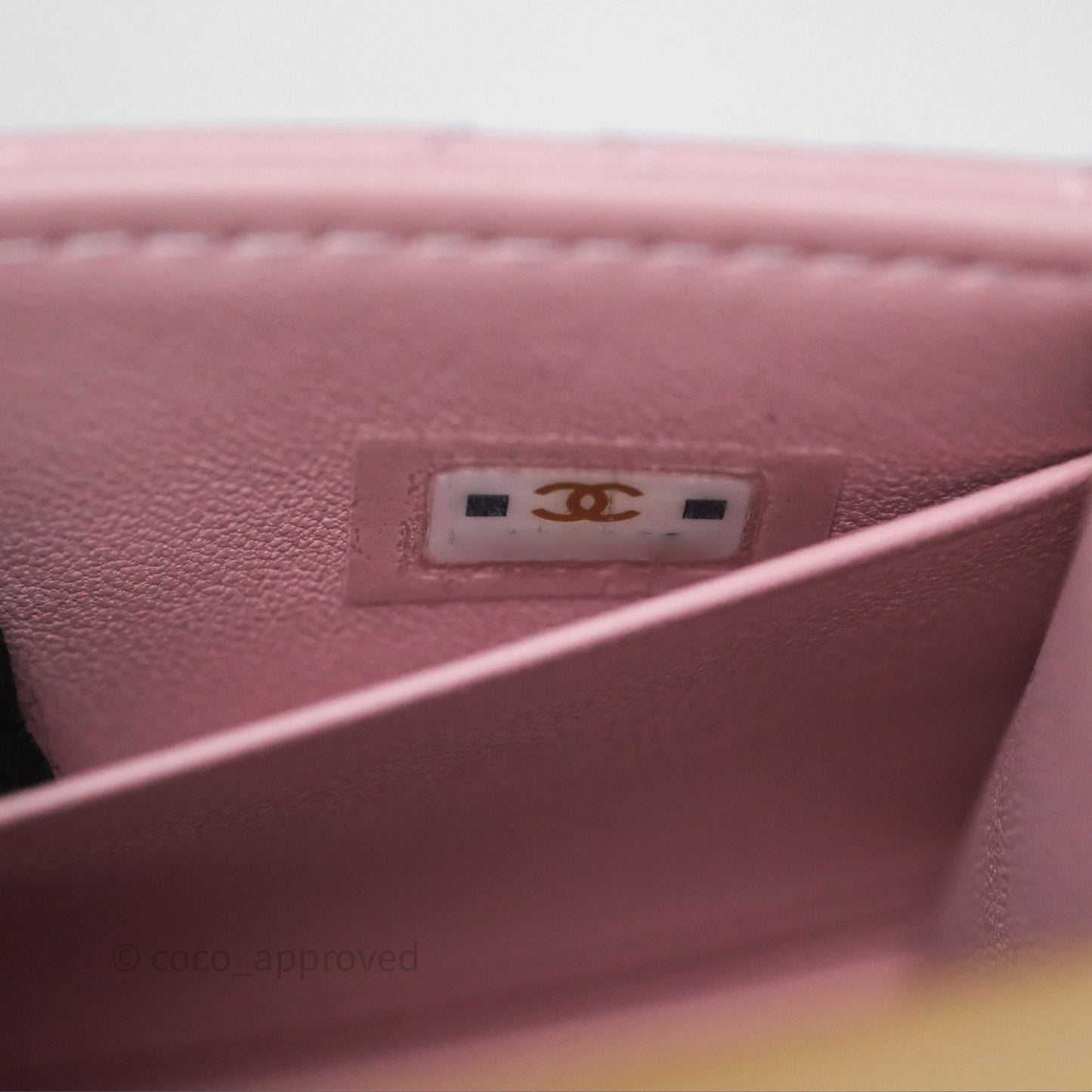 Chanel Mini Enamel Handle Clutch on Chain Pink Lambskin Gold Hardware 22B