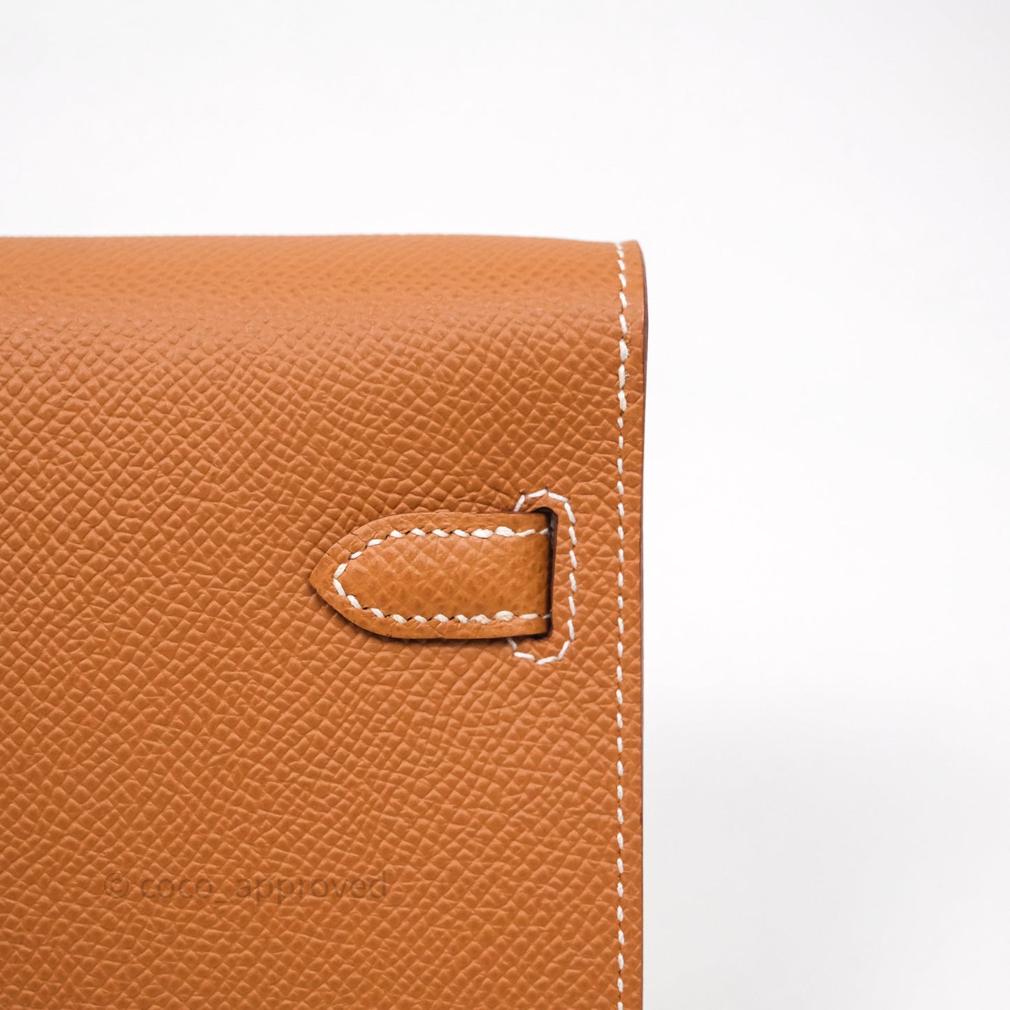 Hermès Kelly To Go Wallet Gold 37 Epsom Gold Hardware