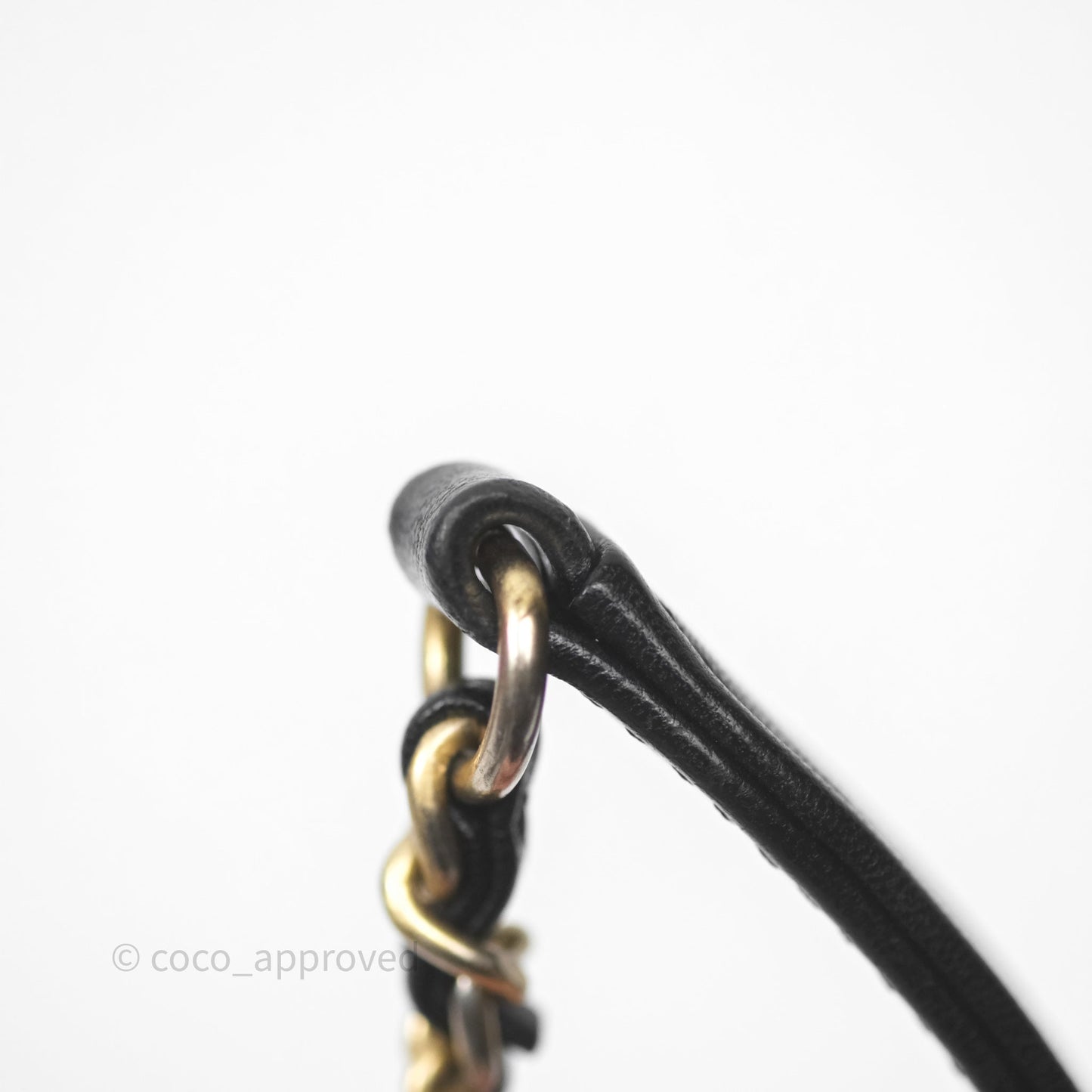 Chanel Small CC Filigree Flap Quilted Navy Black Caviar Aged Gold Hardware