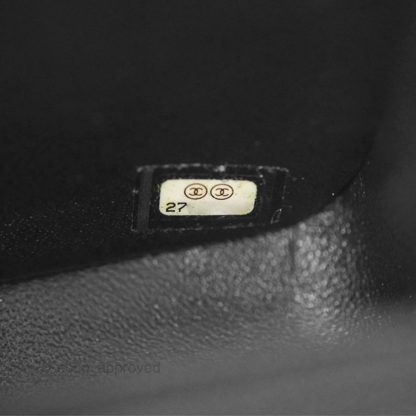 Chanel Mini Square Flap Quilted Black Lambskin Silver Hardware