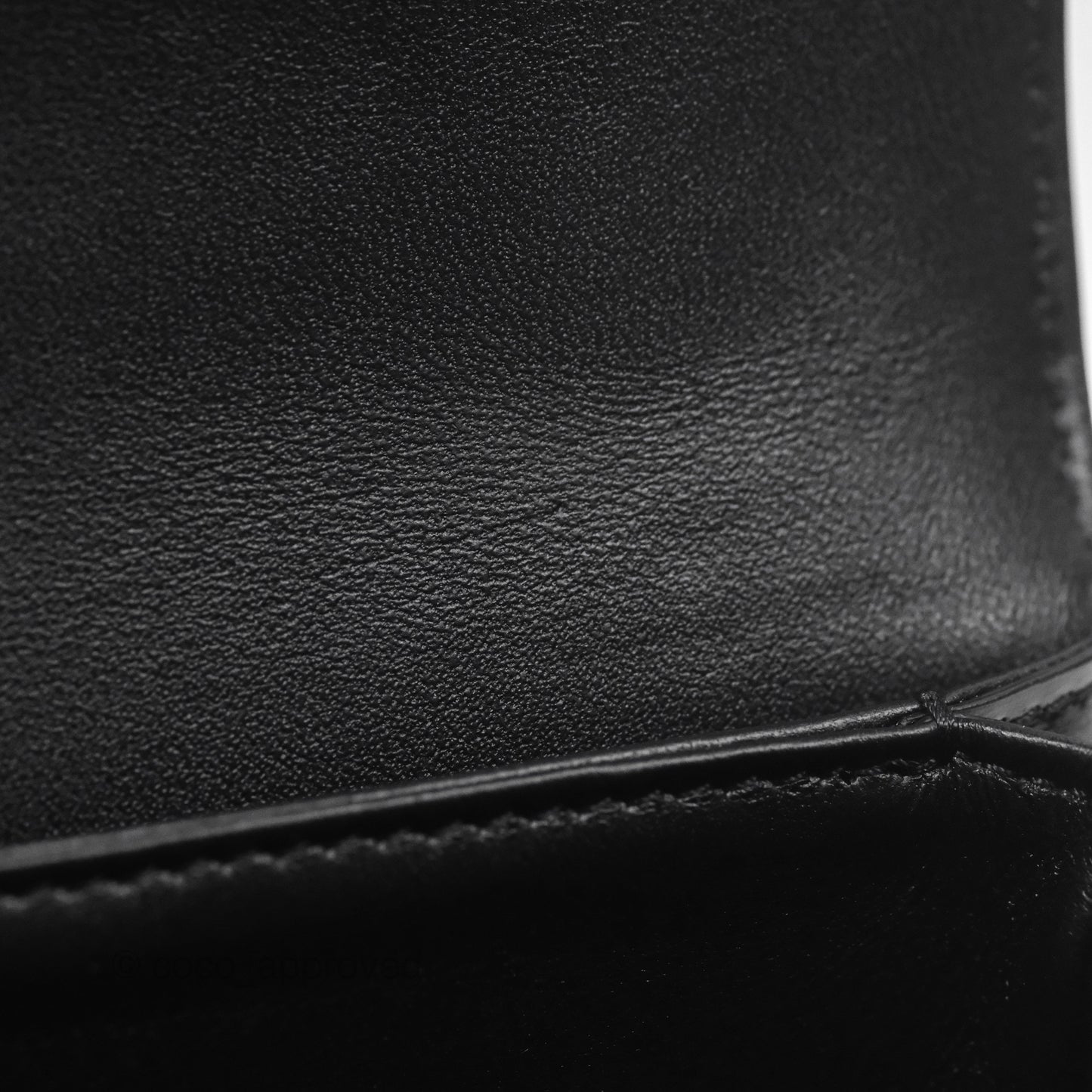 Celine Mini Besace Clea in Shiny Calfskin Black