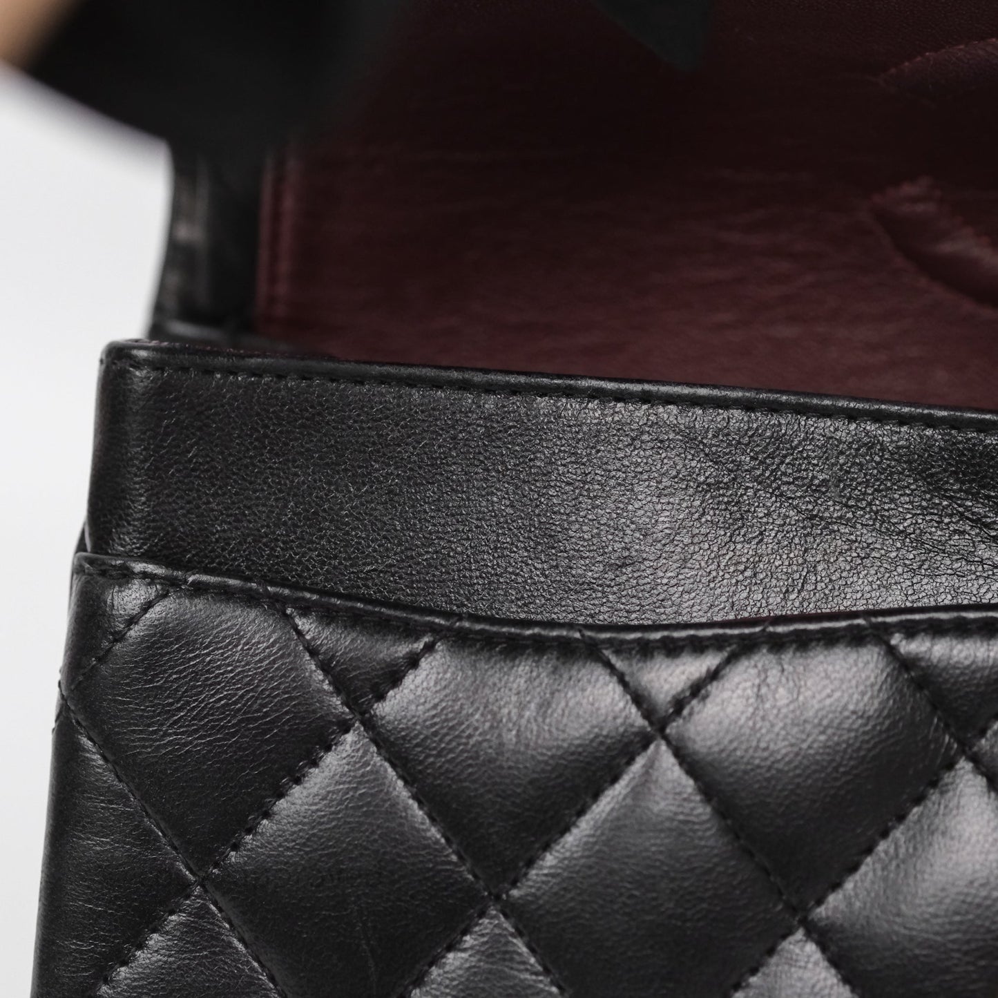 Chanel Small Classic Flap Quilted Black Lambskin Gold Hardware