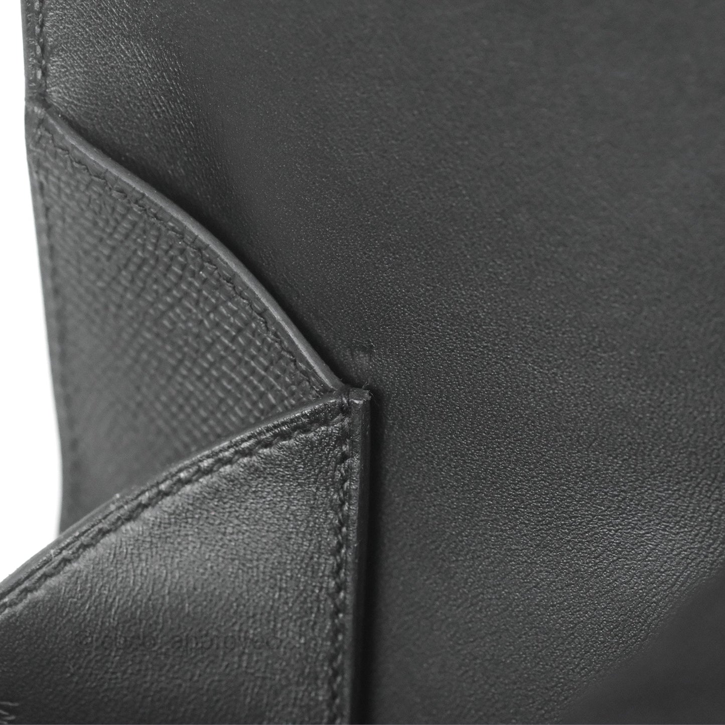 Hermès Della Cavalleria Mini Bag Black Epsom Palladium Hardware