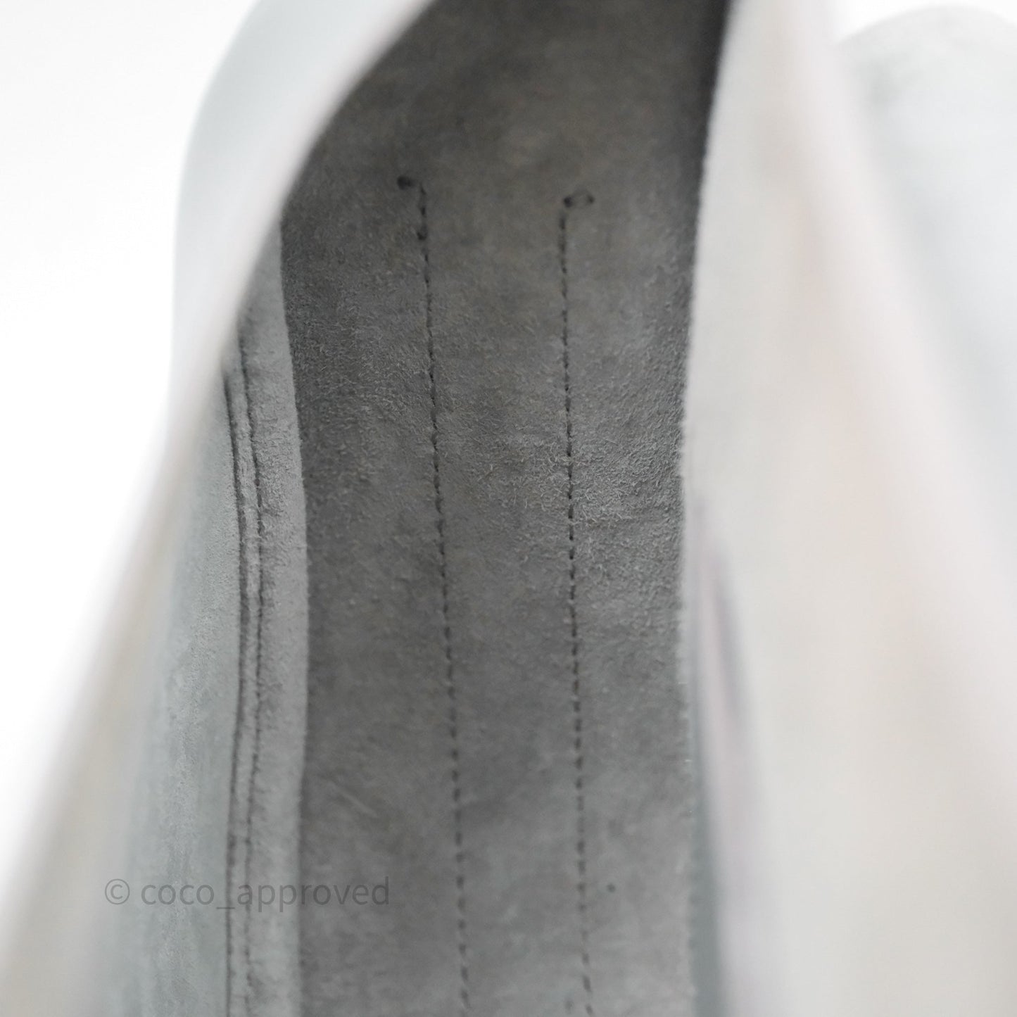 Christian Dior Medium Bobby Flap Grey Box Calfskin