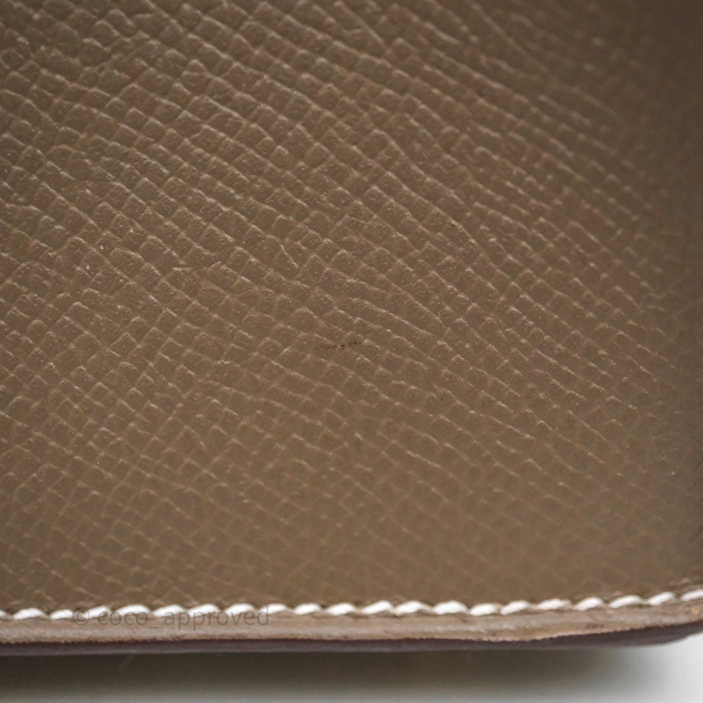Hermes Kelly 25 Etoupe 18 Epsom Gold Hardware
