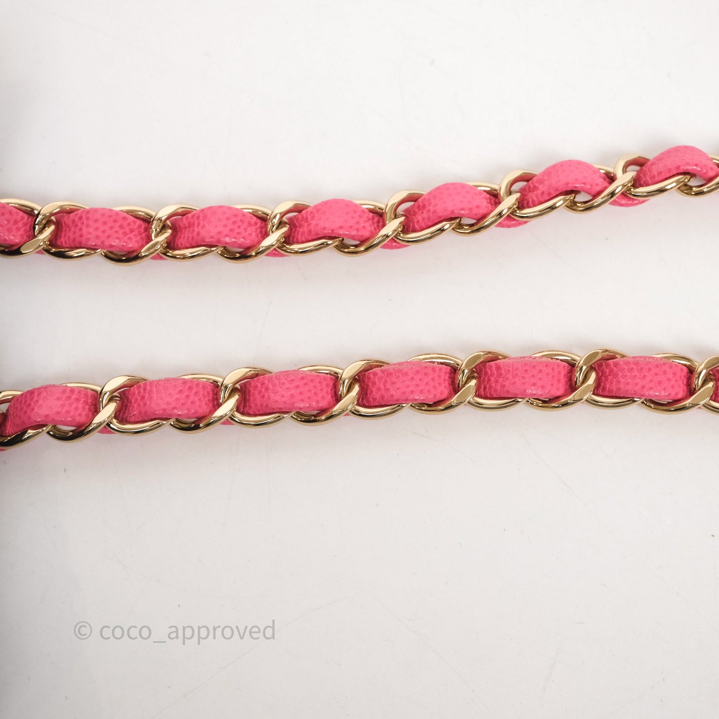 Chanel Small Classic Flap Quilted Hot Pink Caviar Gold Hardware