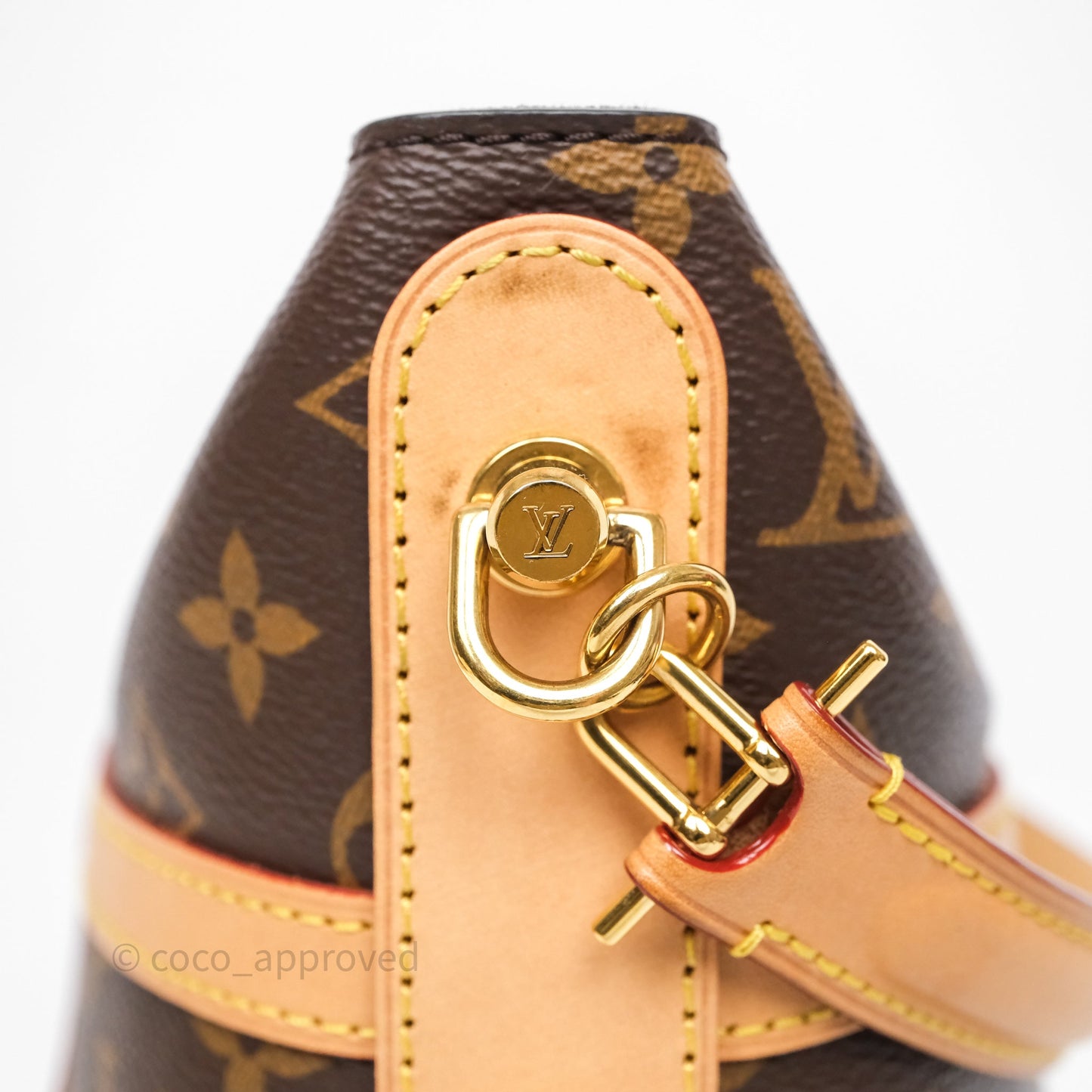 Louis Vuitton Duffle Bucket Bag Monogram Canvas