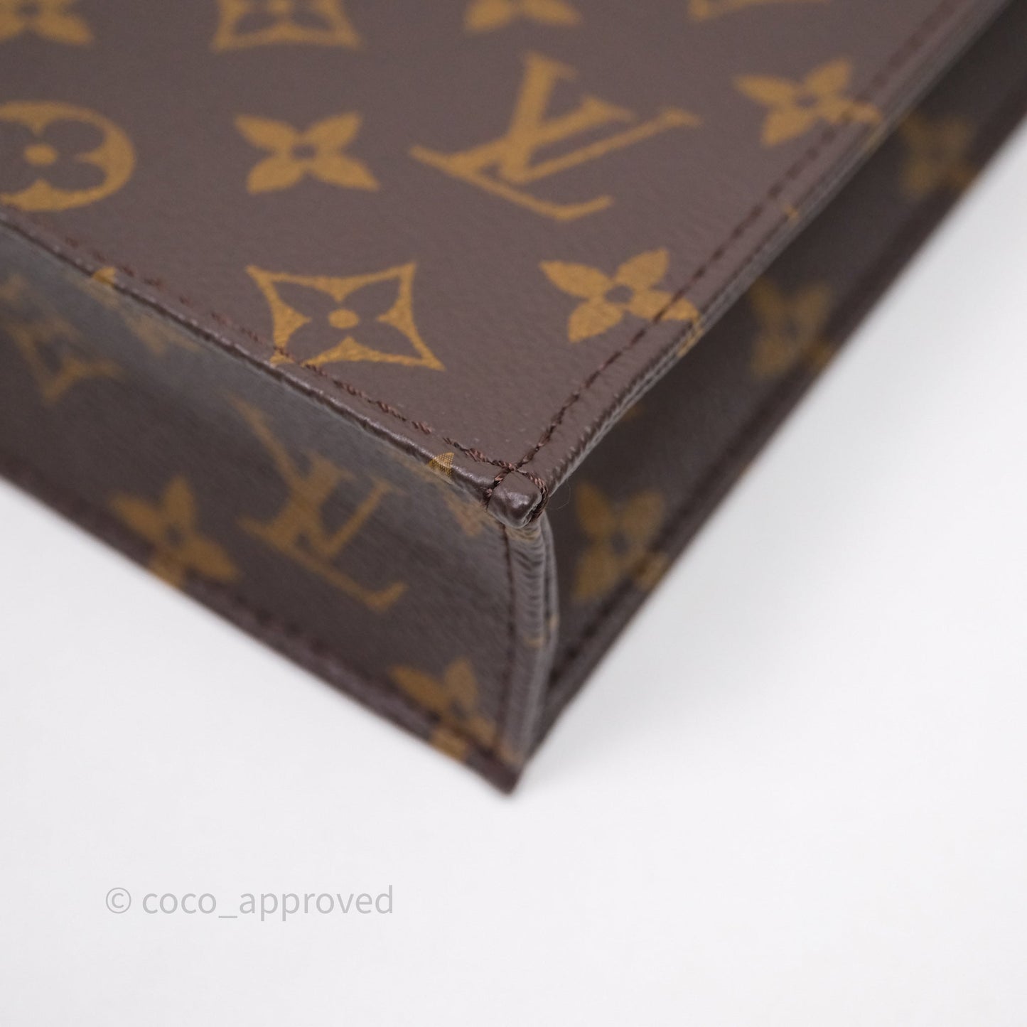 Louis Vuitton Petit Sac Plat Bag Monogram Canvas
