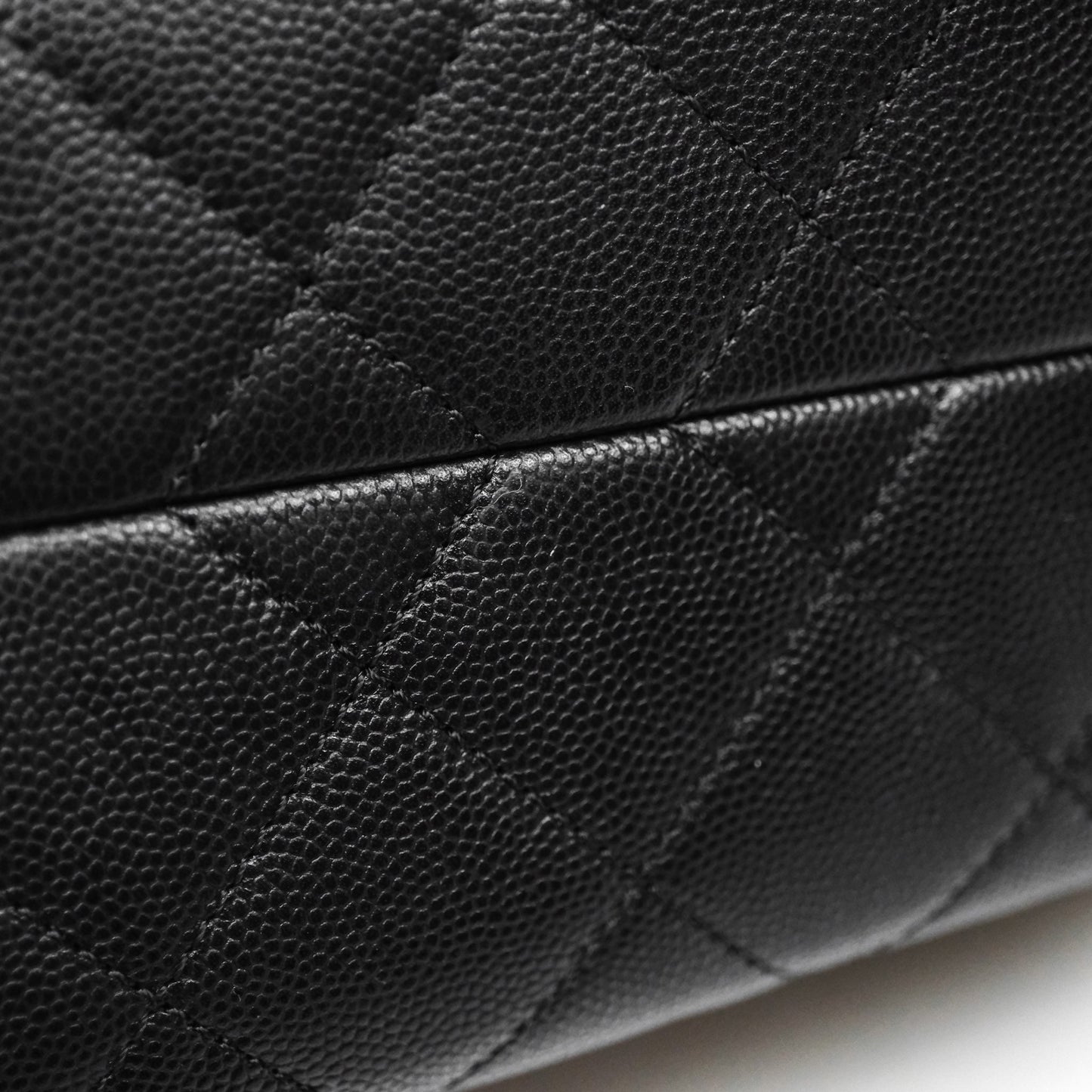 Chanel 25 Mini Black Caviar Aged Gold Hardware