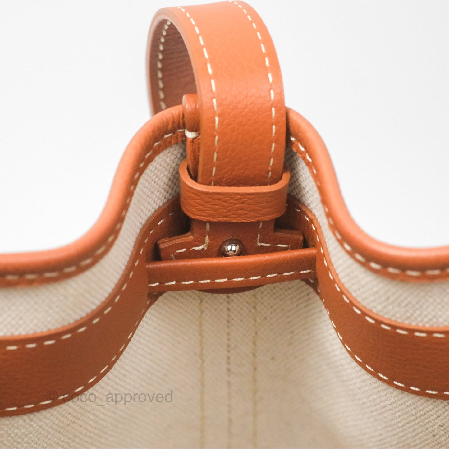 Goyard Petit Flot Bucket Bag Black & Tan Goyardine