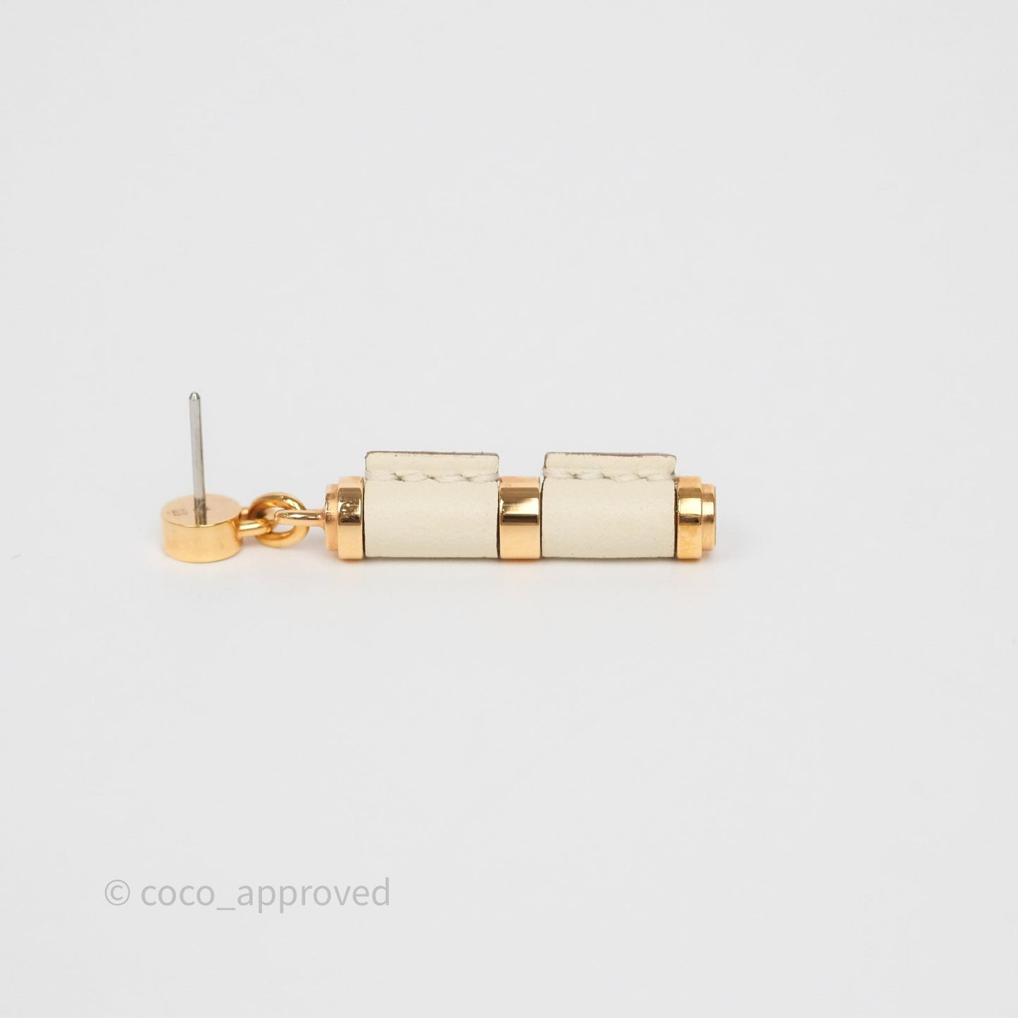 Hermes Charniere Earrings Small Model Nata I2