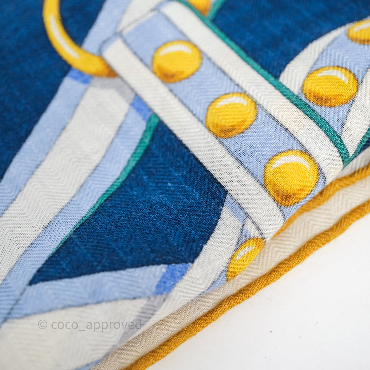 Hermès Cachemire Soie Grand Tralala Scarf 140CM