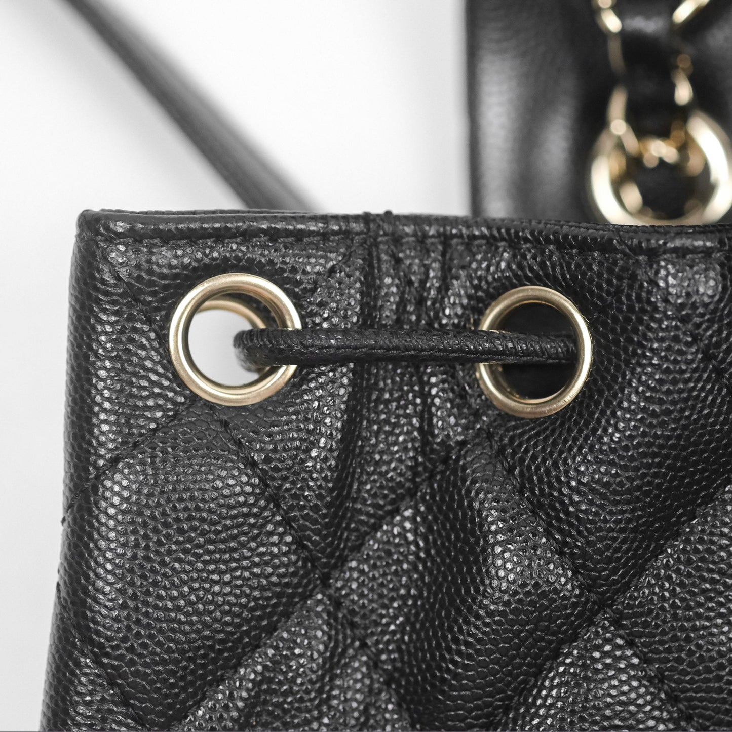 Chanel Mini Urban Spirit Backpack Black Caviar Gold Hardware 23S