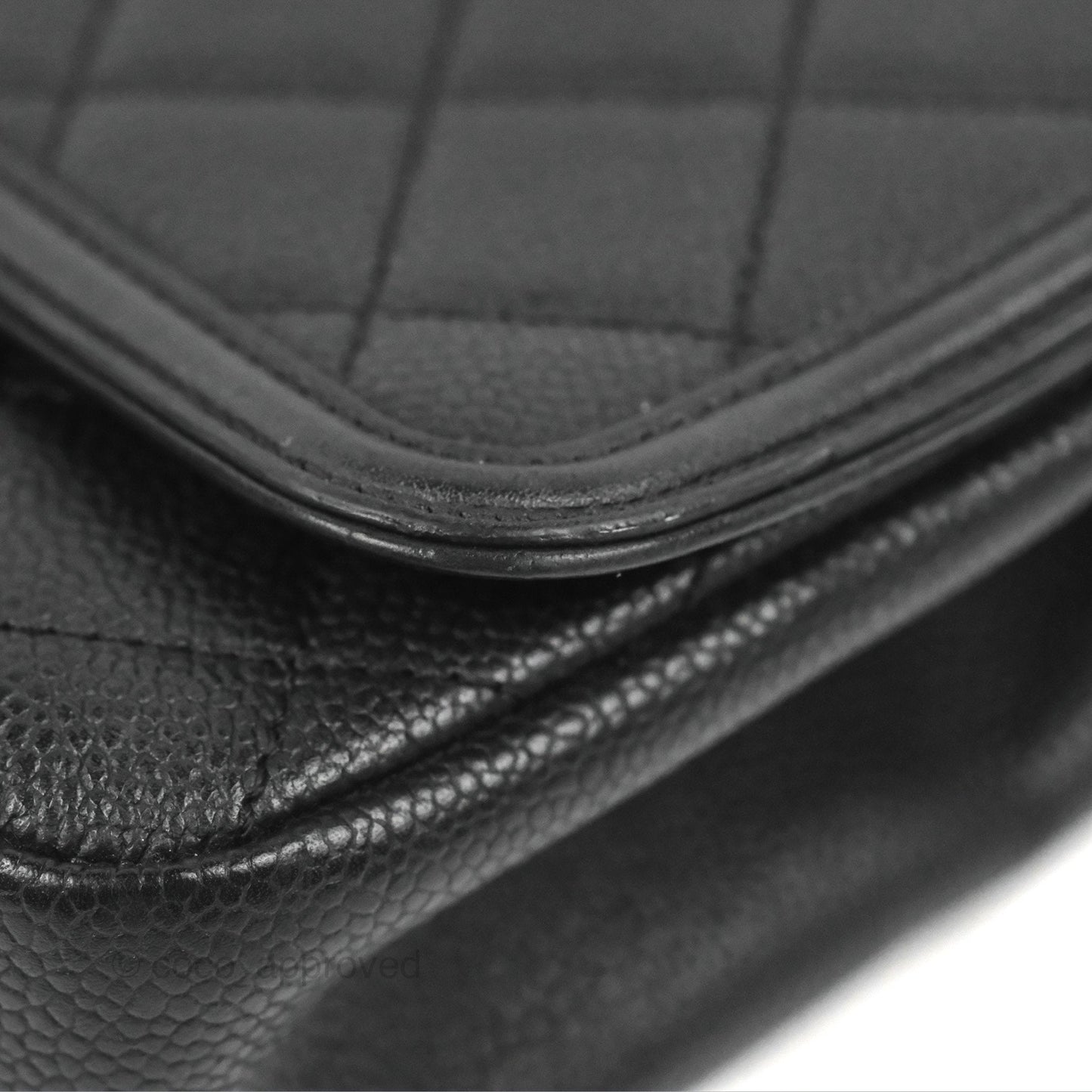 Chanel Quilted Medium CC Filigree Flap Black Caviar