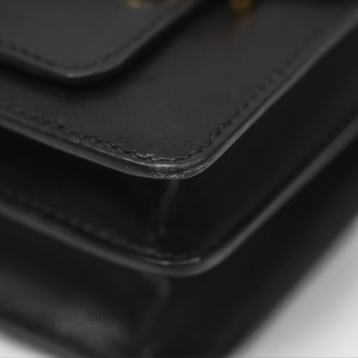 Hermès Roulis Mini 18 Noir 89 Veau Evergrain Gold Hardware