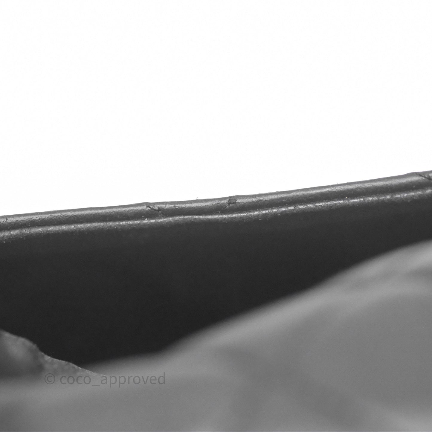 Chanel Quilted WOC Black Lambskin Silver Hardware