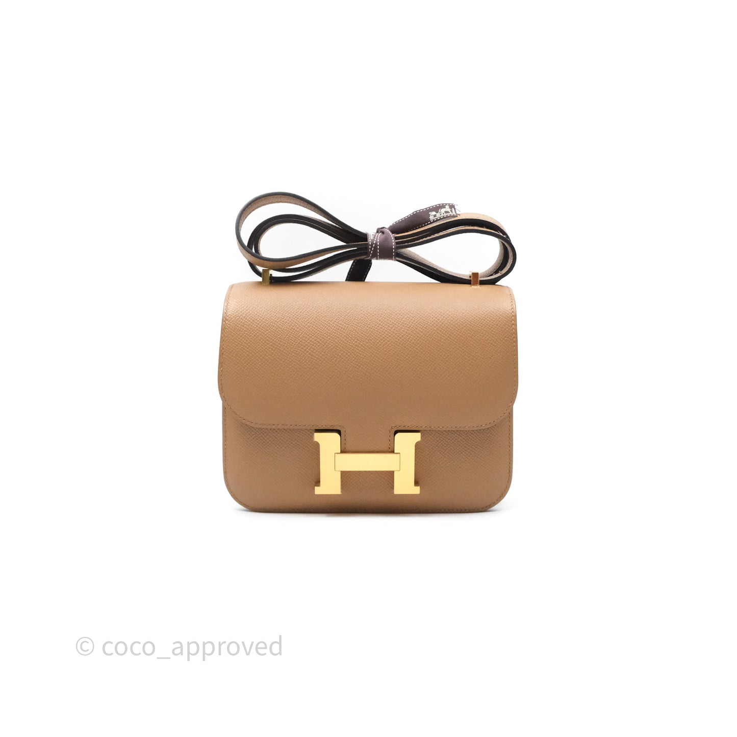 Hermès Constance Mini 18cm Chai 0M Epsom Gold Hardware